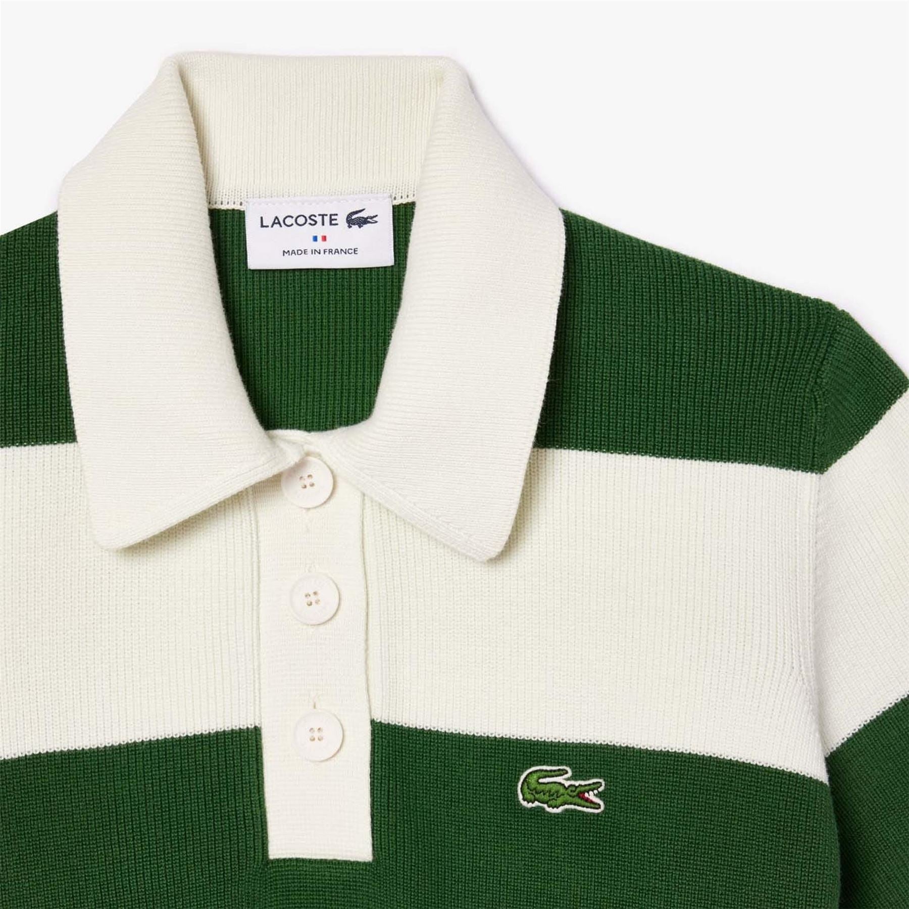 Lacoste Made Polo Collar Dress