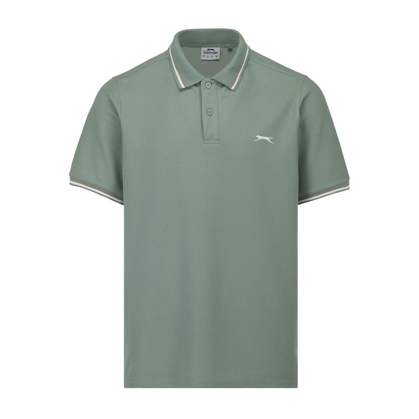 Slazenger Mens Tipped Polo Shirt