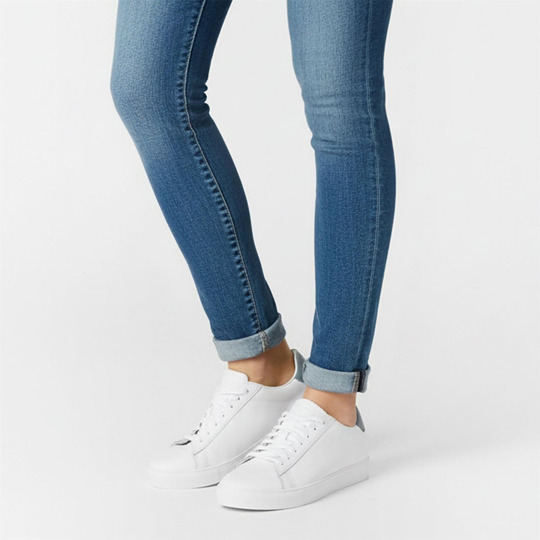 Jack Wills Low Leather Trainer