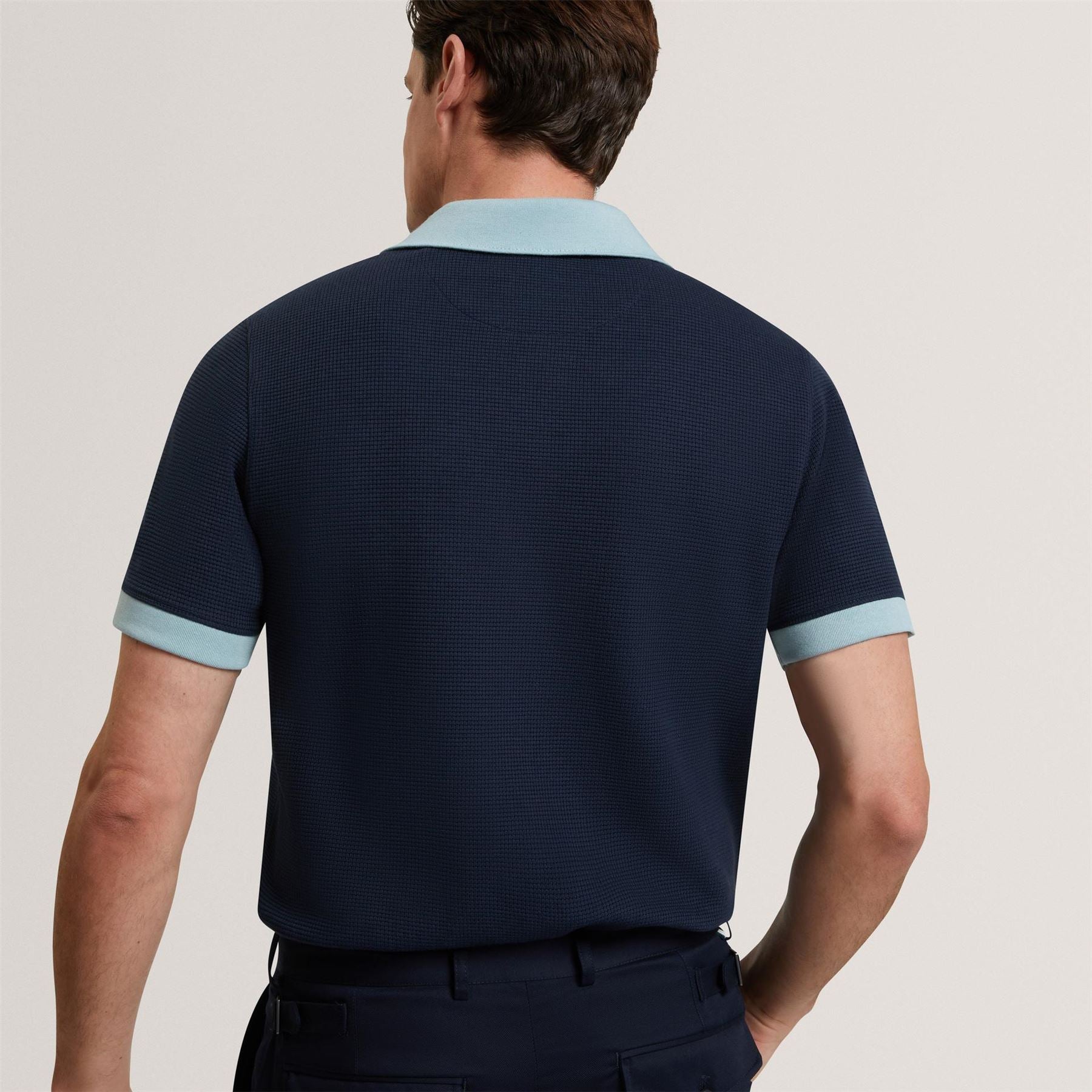 Ted Baker Ss Txtopnnk Polo Sn62