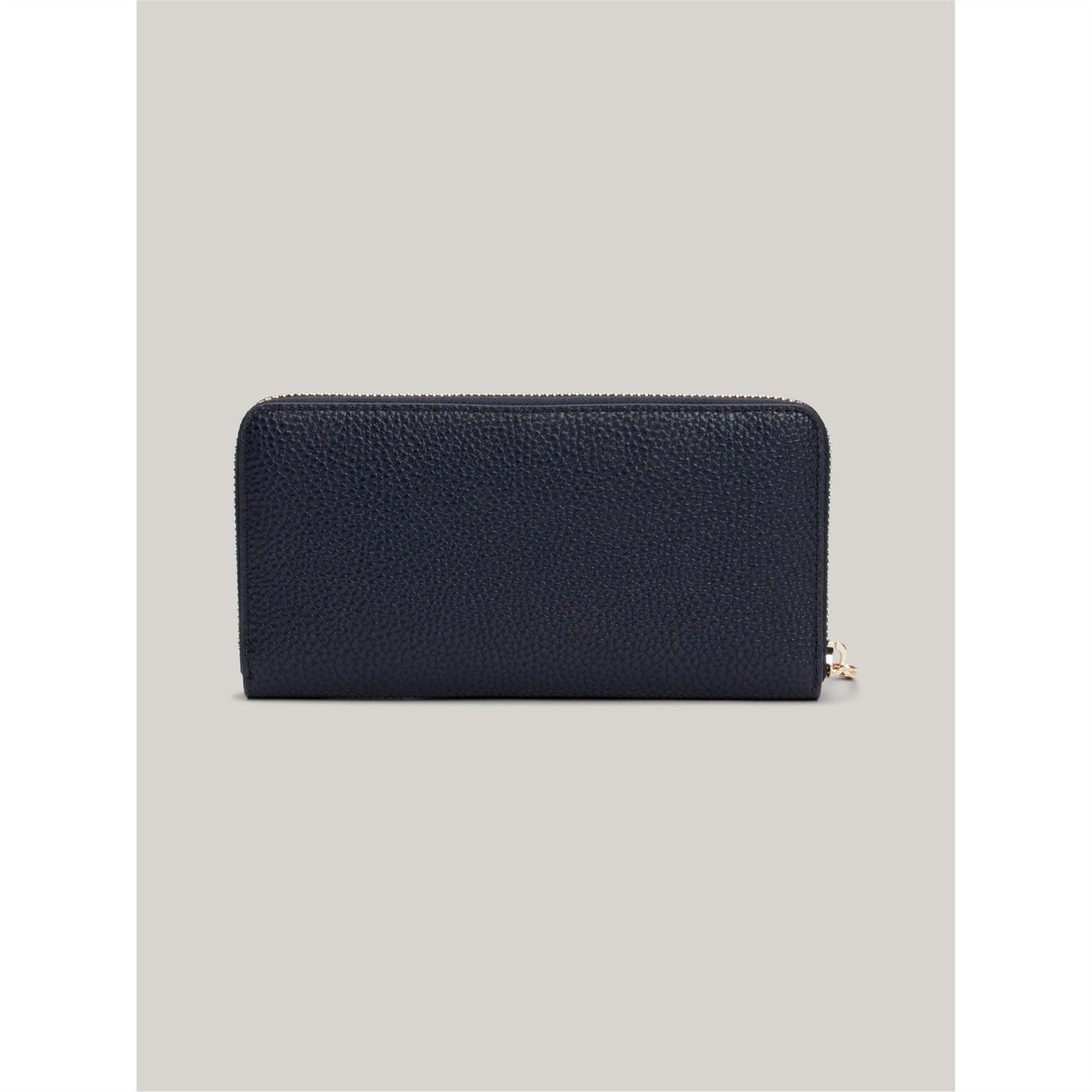 Tommy Hilfiger Th Emblem Large Zip Around Purse