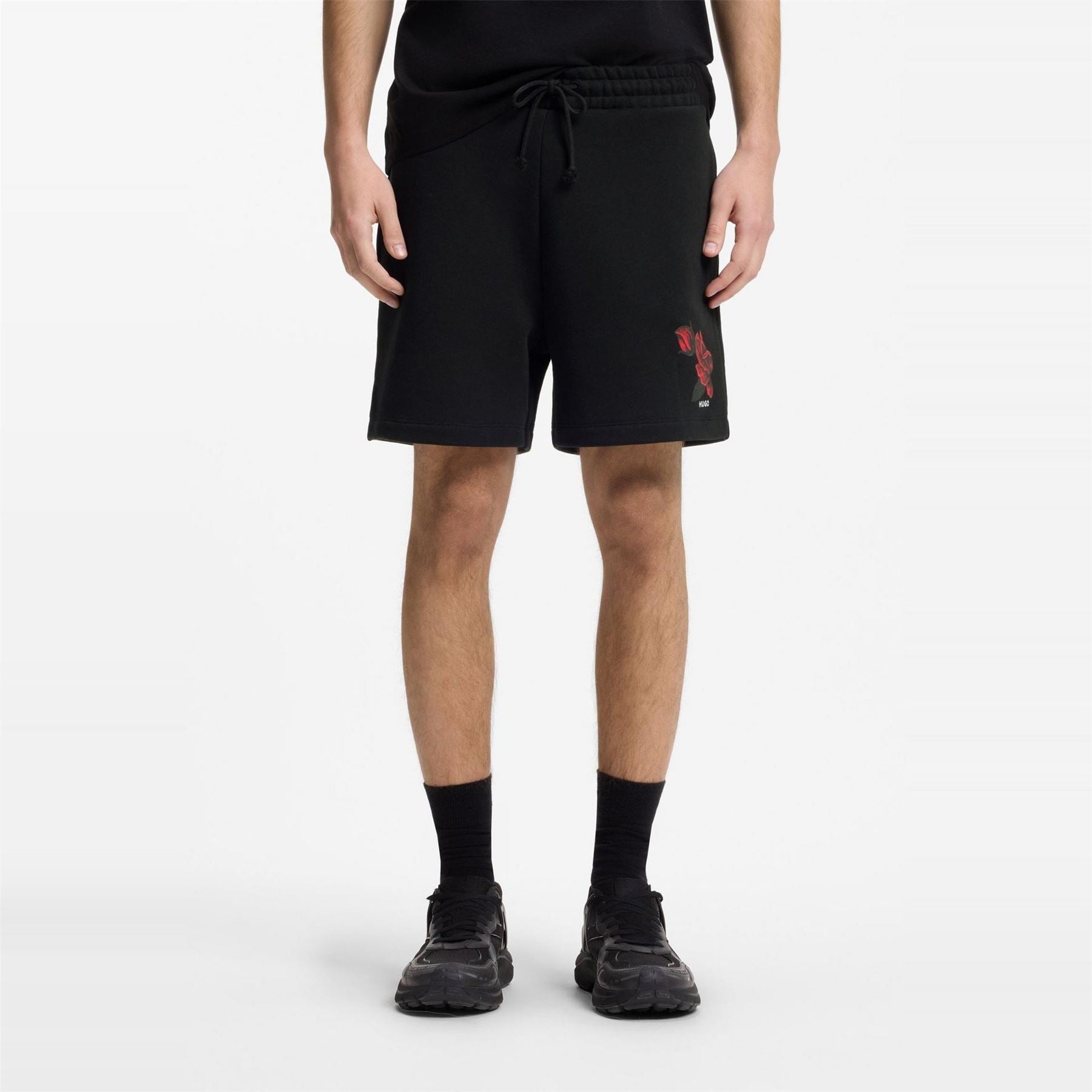 Hugo Fleece Jogger Shorts