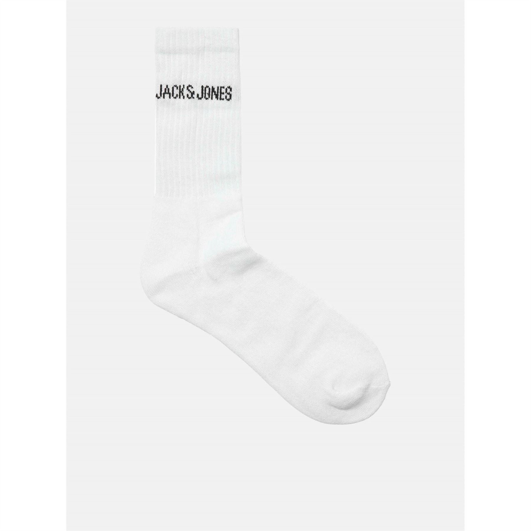 Jack and Jones Regen Mens 5 Pack Crew Socks