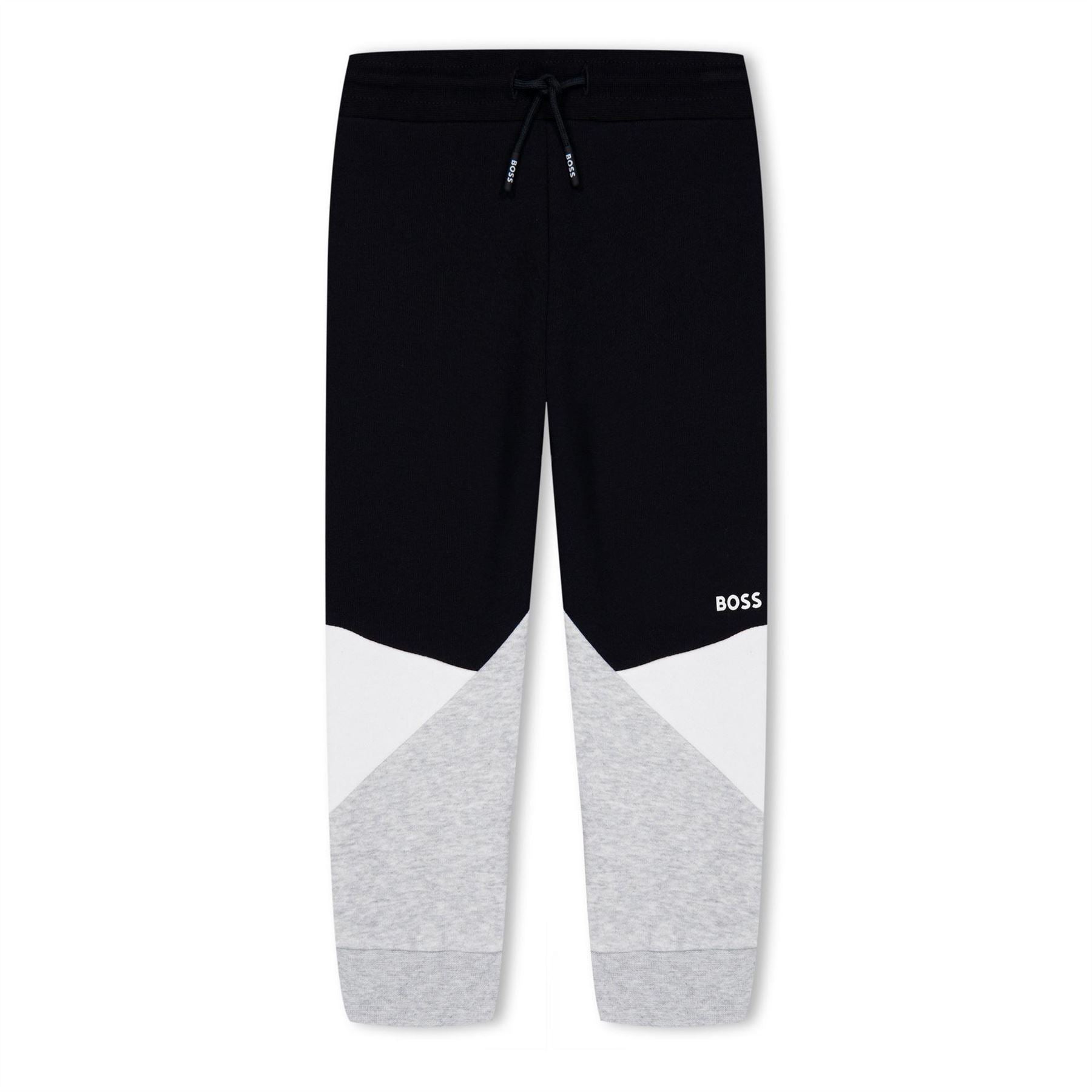 Boss Block Closed Hem Jogging Bottoms