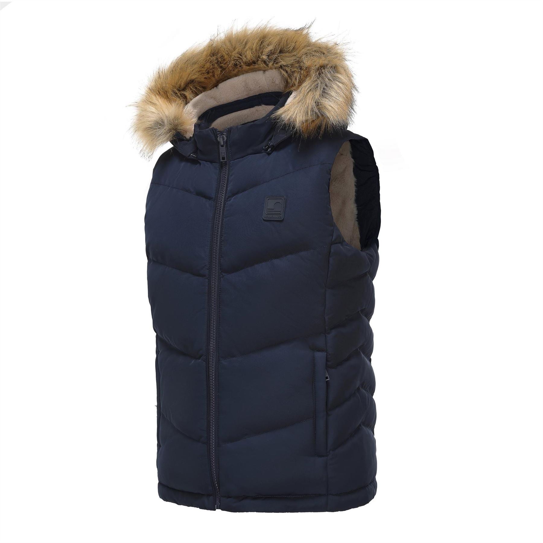 SoulCal 2 Zip Gilet Ladies