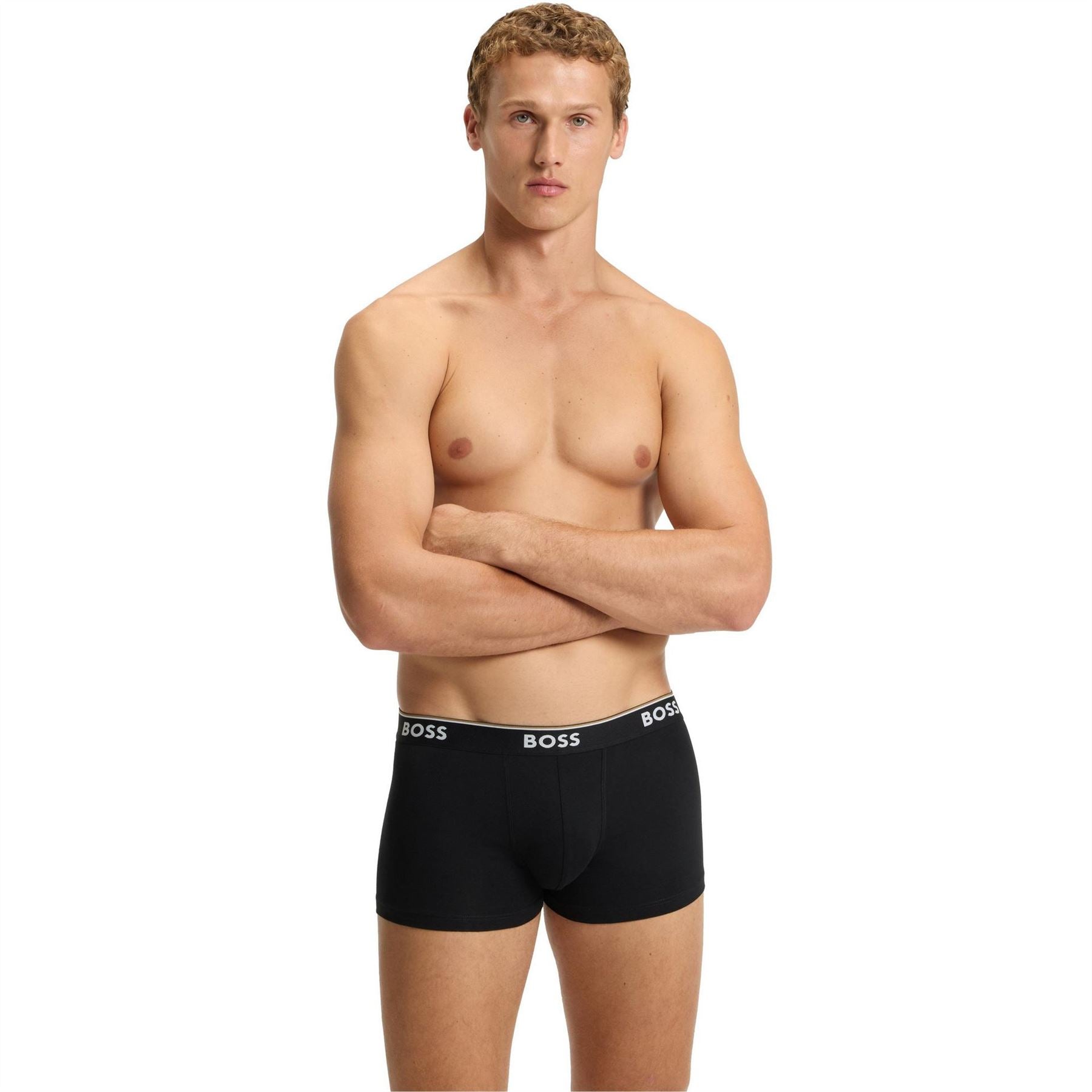 Boss BOSS Bodywear 3 Pack Boxer Shorts with Logo Detail