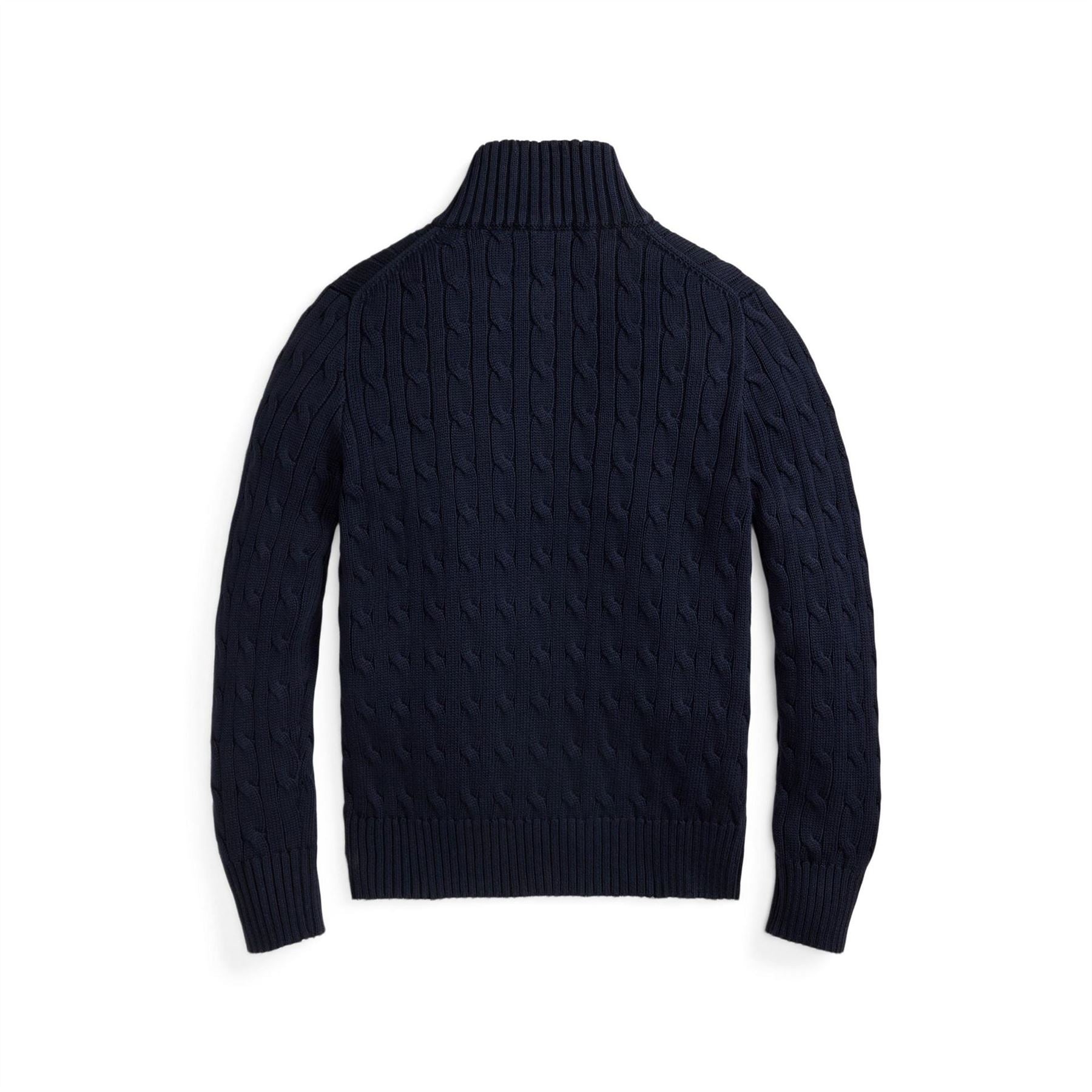 Polo Ralph Lauren Quarter Zip Knitted Top