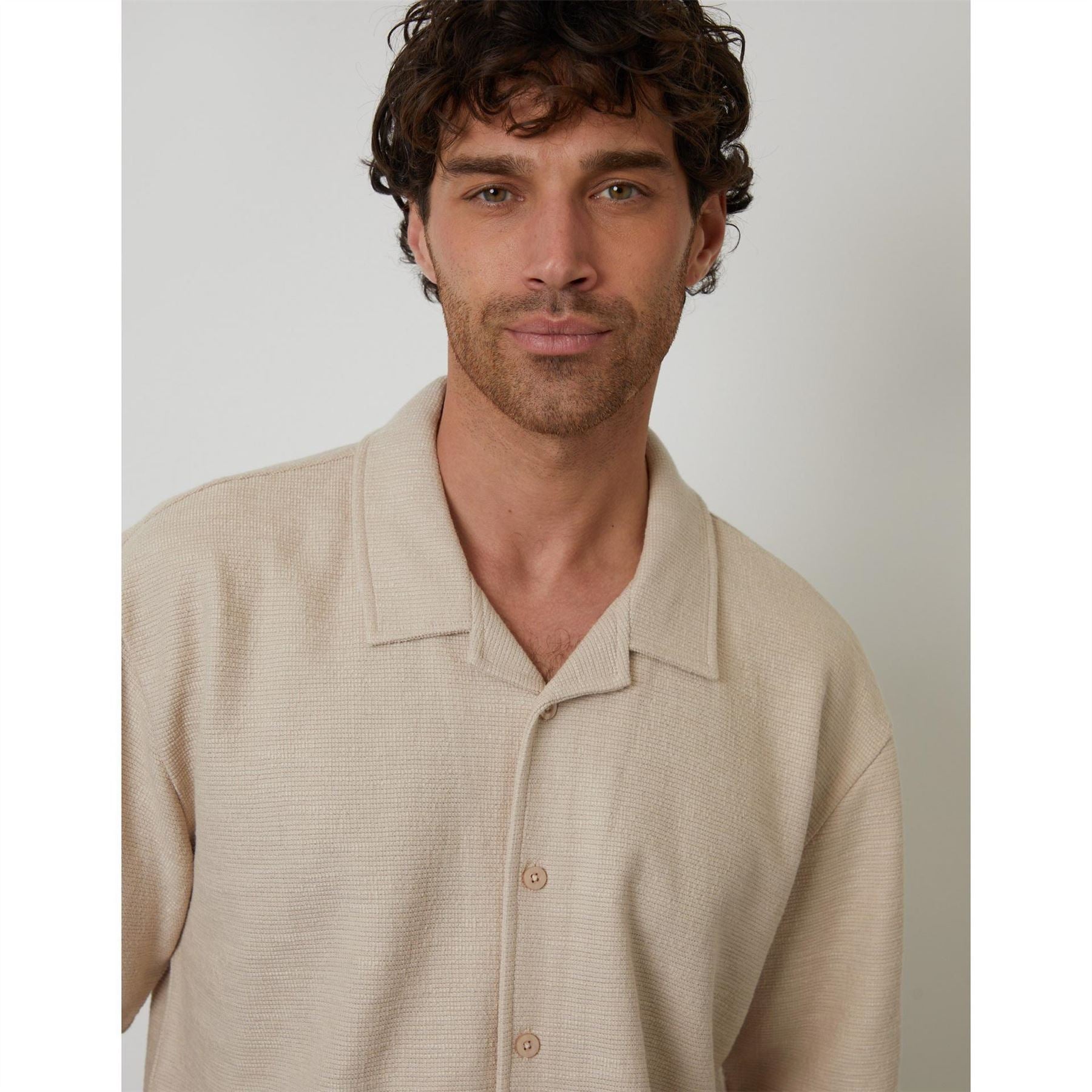 Threadbare Antti Relaxed Fit Short Sleeve Shirt
