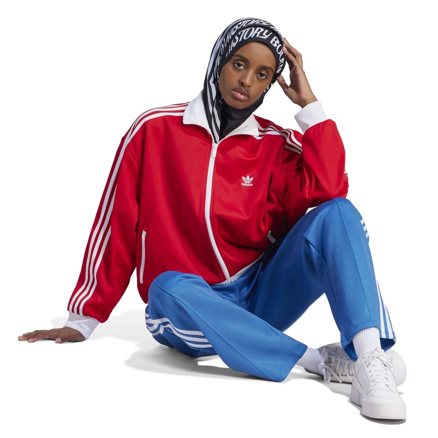adidas Originals Athletic Turtleneck Sweatshirt Top