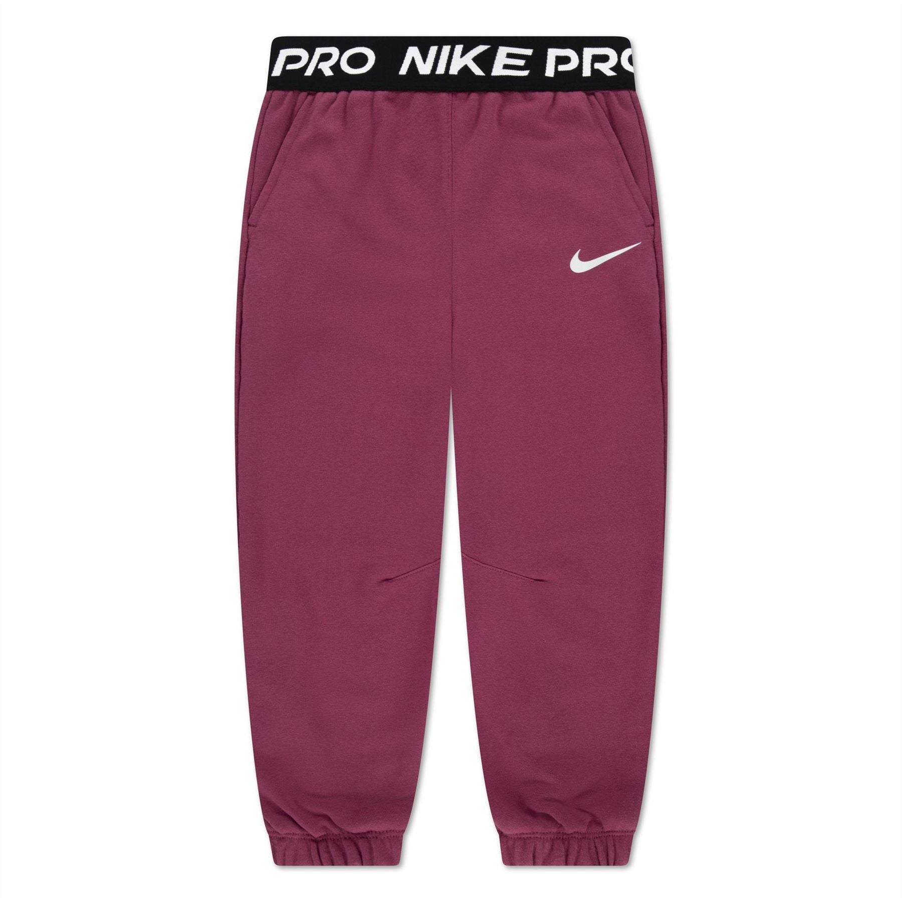 Nike Pro Fleece Solid Patterned Joggers