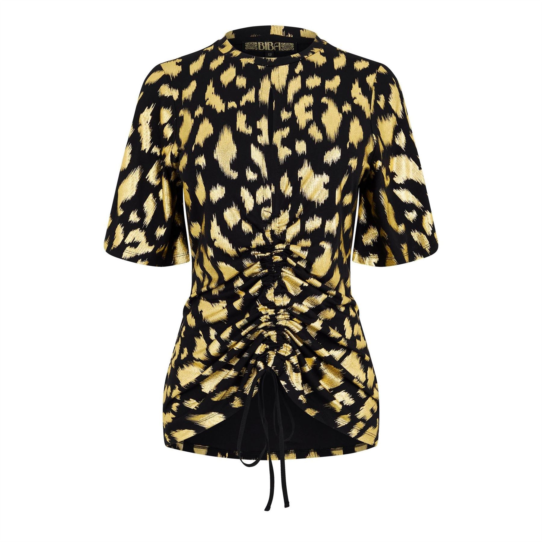 Biba Keyhole Jersey Top