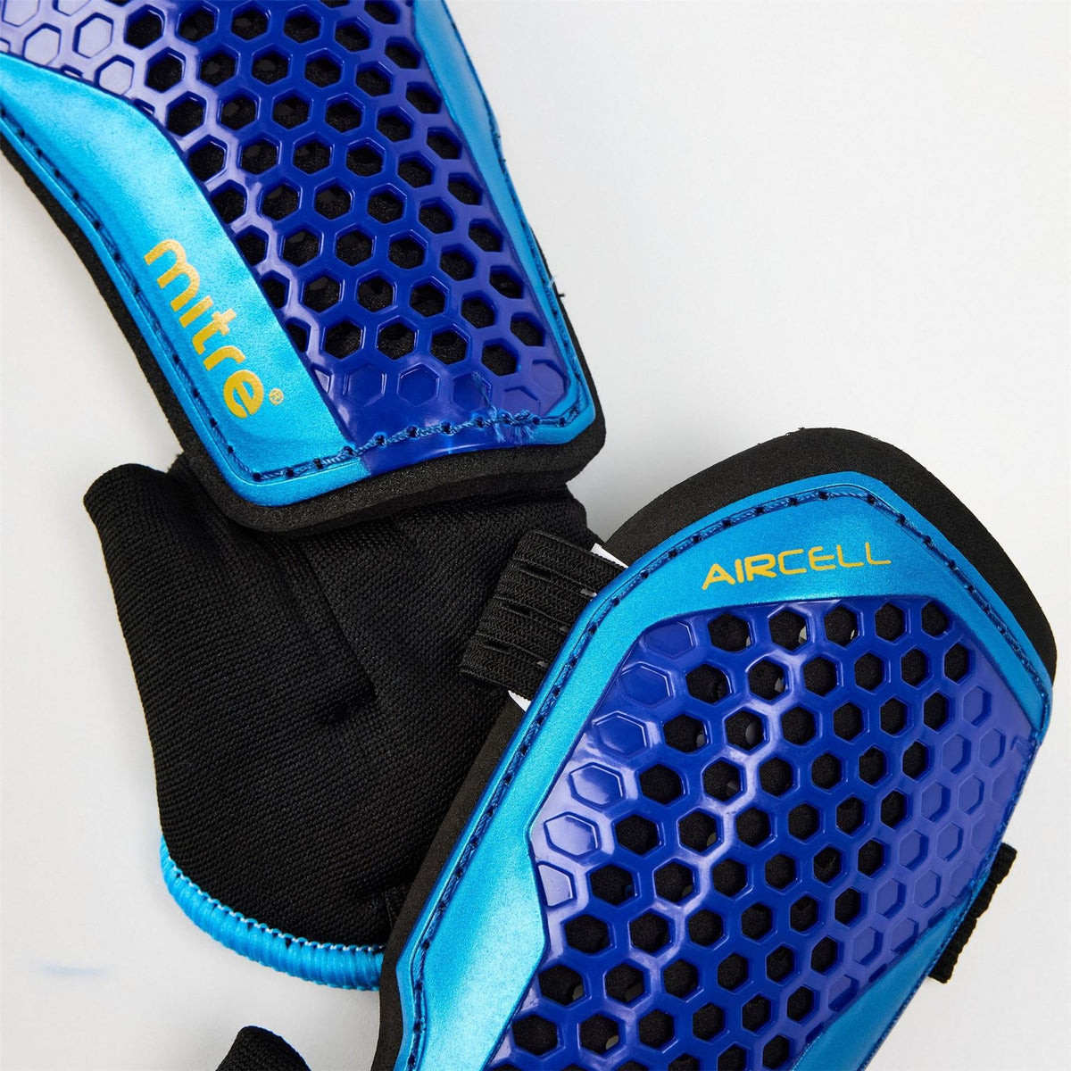 Mitre Adults Aircell Carbon Football Ankle Guards
