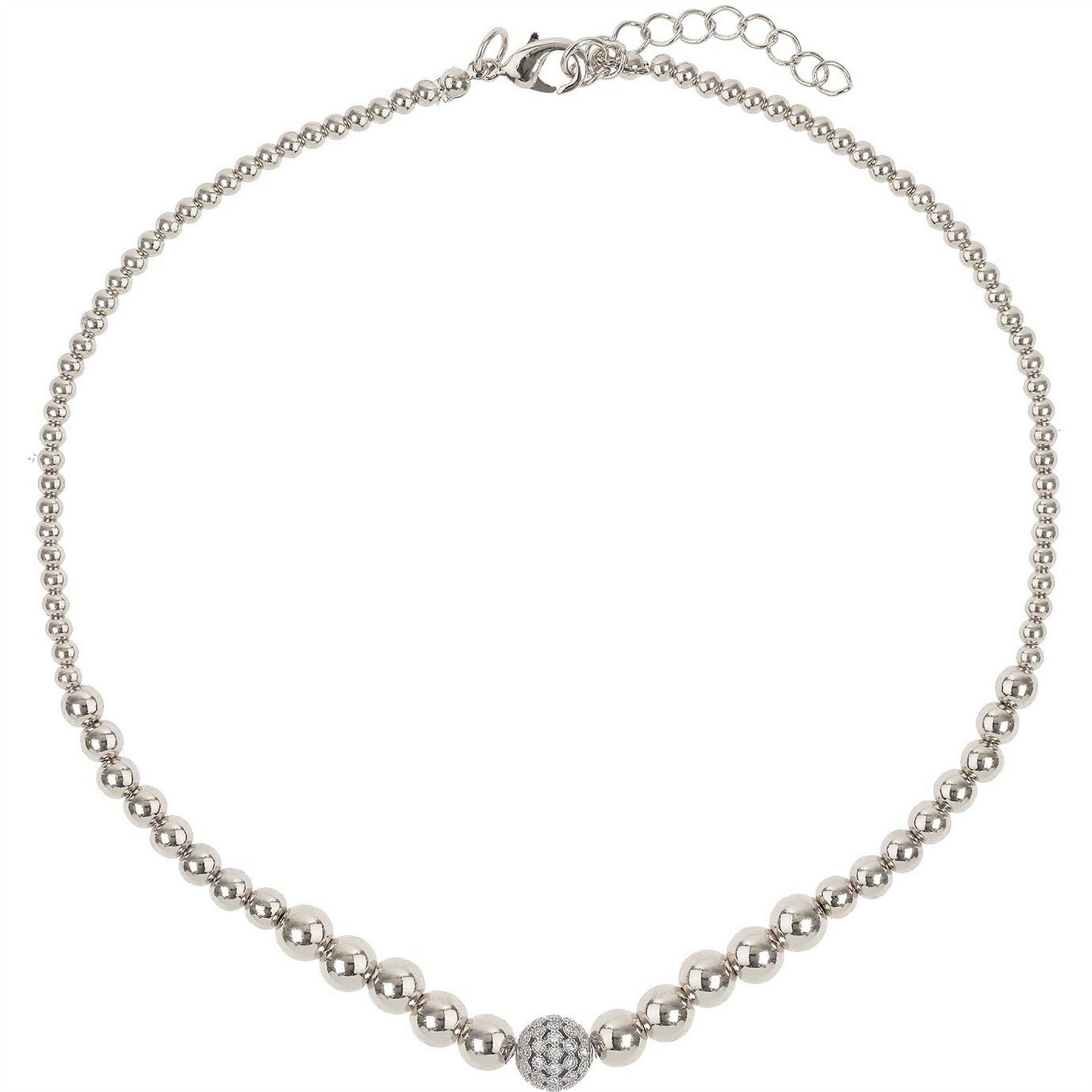 Mason Knight Yager Cubic Ball Multi Metal Necklace