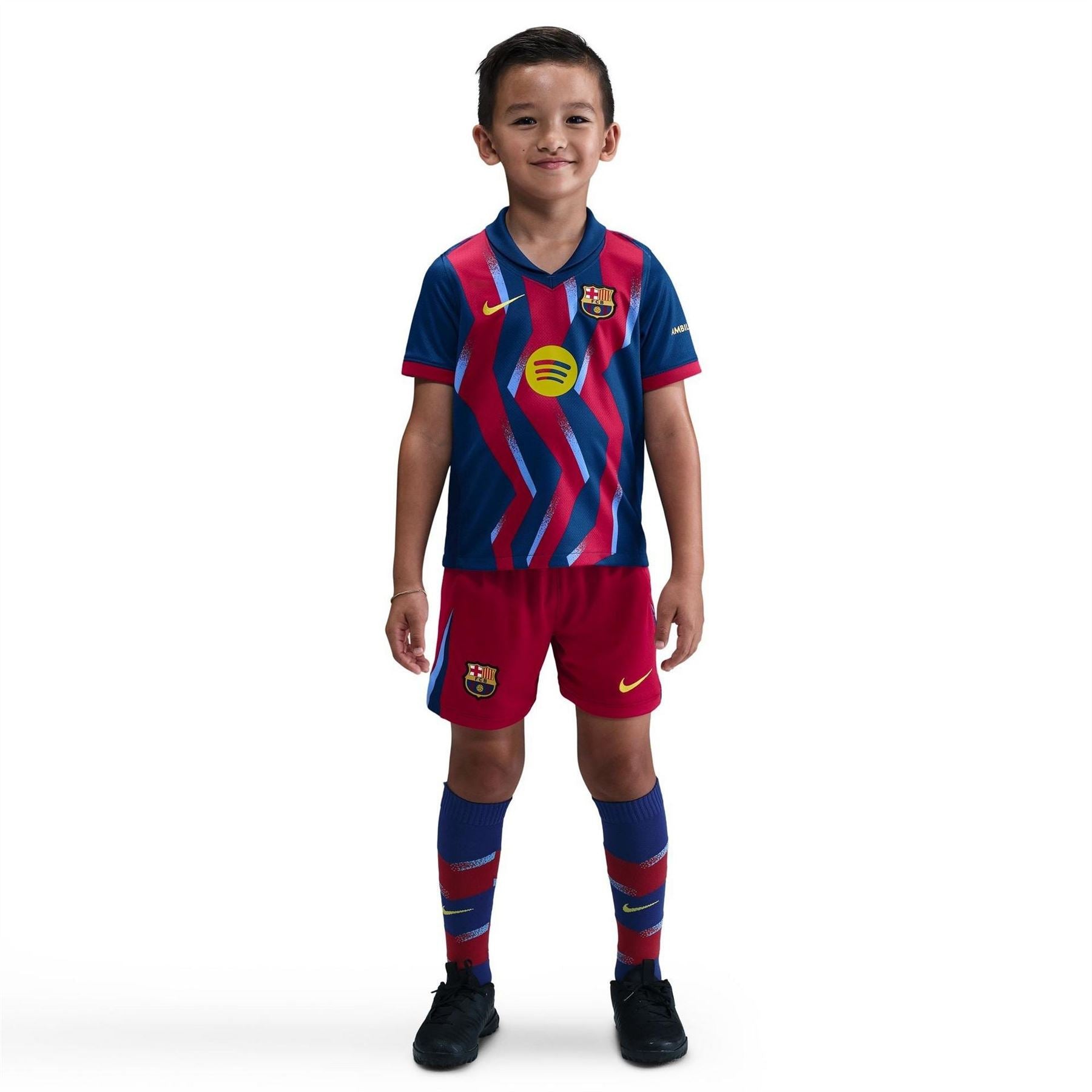 Nike Barcelona Fourth Minikit 25 26 Infants