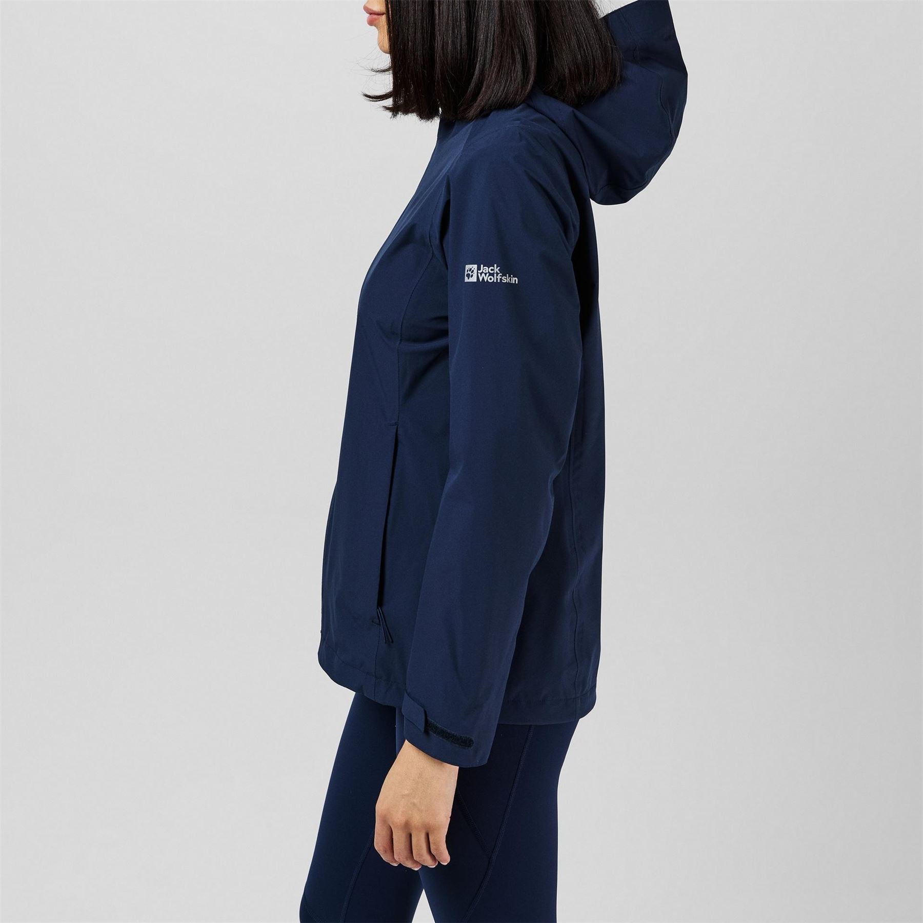 Jack Wolfskin Packgo Hooded Rain Jacket