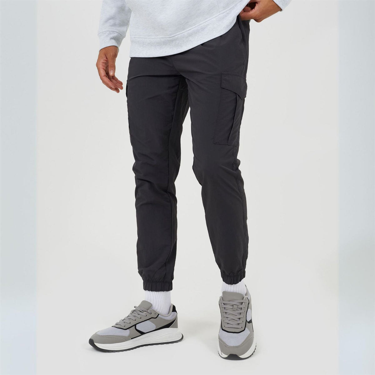 Brave Soul Solid Patterned Slim Joggers