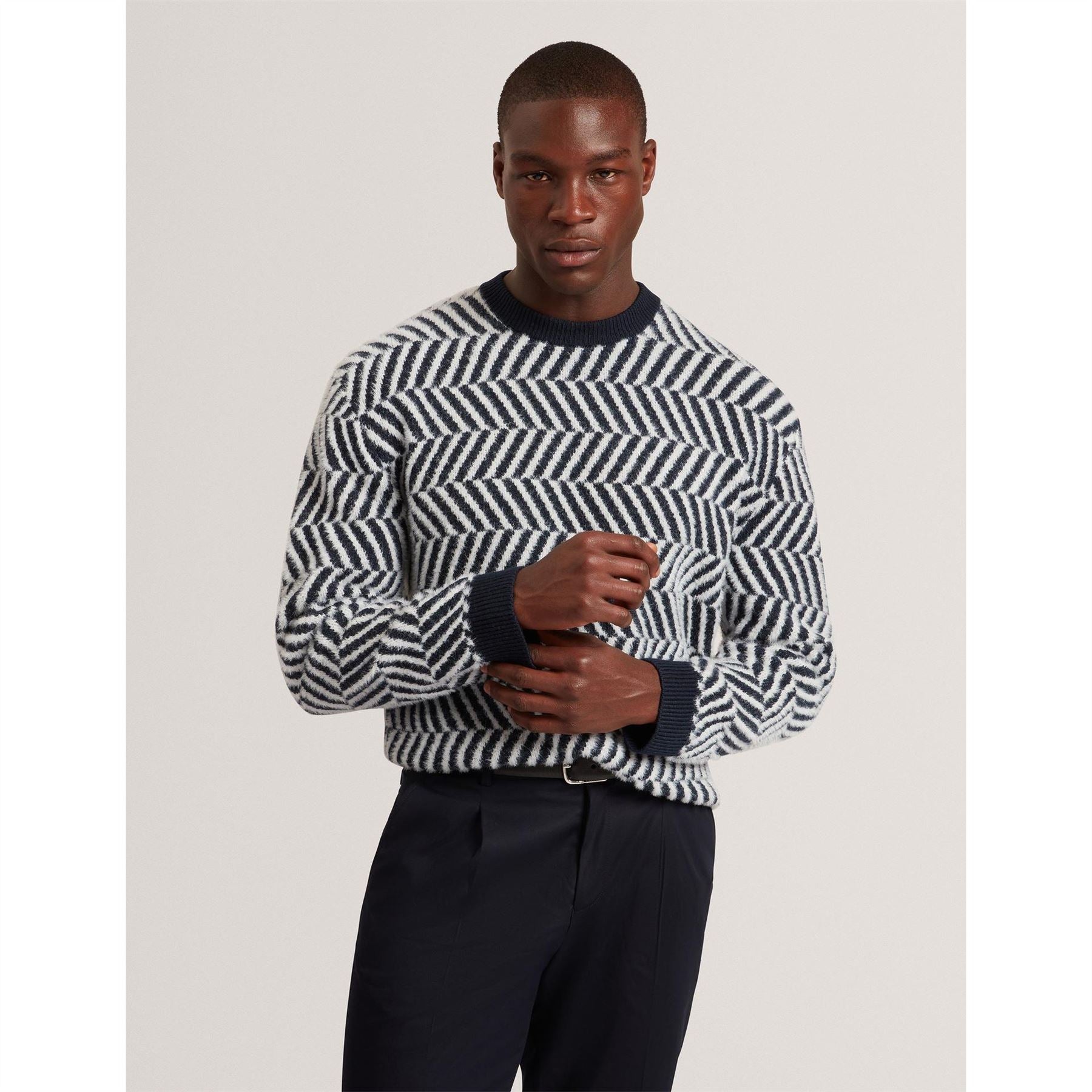Ted Baker Graphic Knitted Top