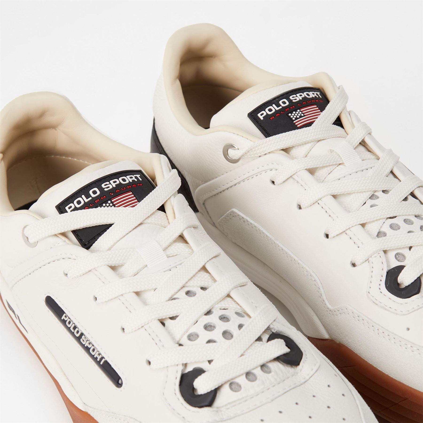Polo Sport by Ralph Lauren Colour Block Low Top Lace-Up Sneakers