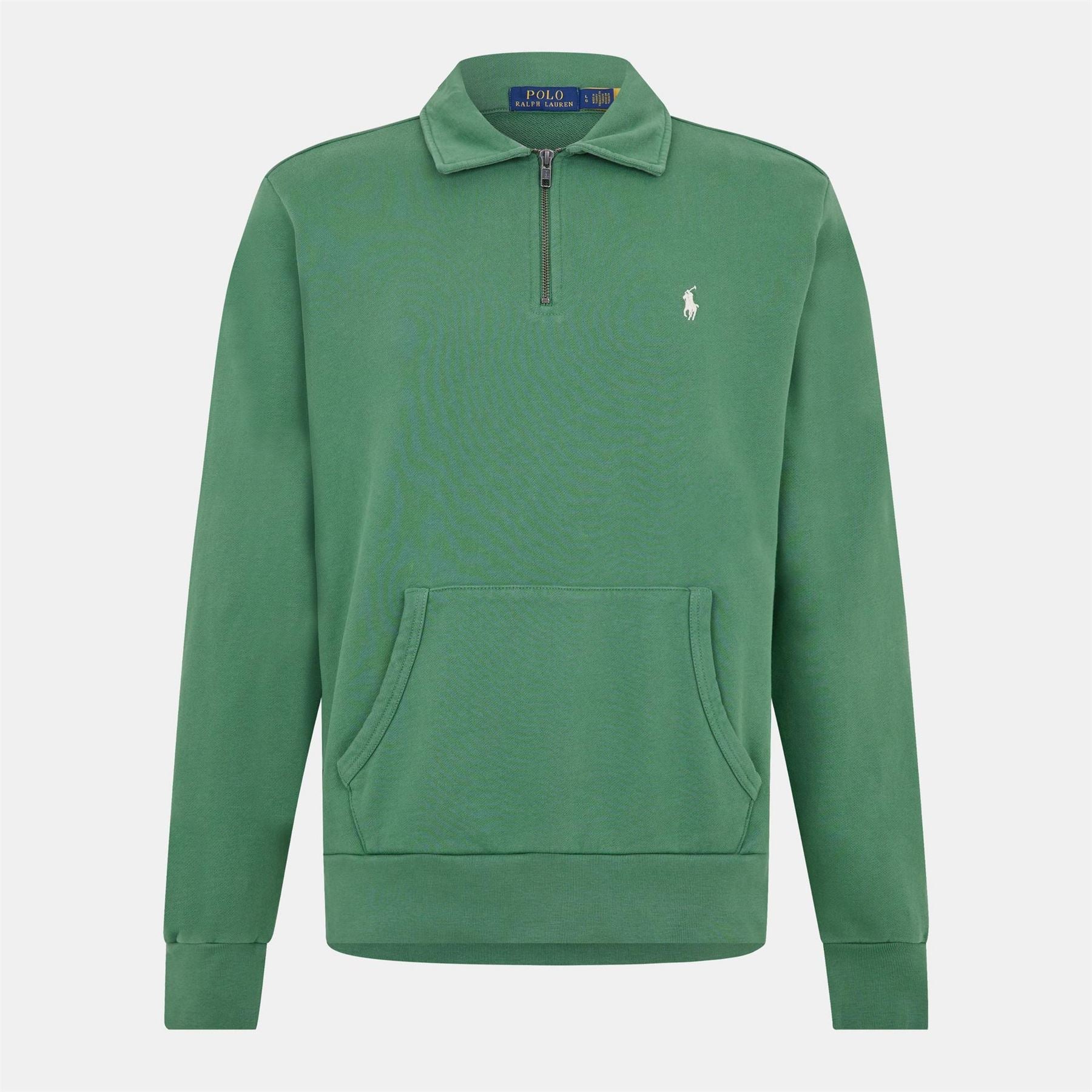 Polo Ralph Lauren Terry Cotton Quarter Zip Sweater