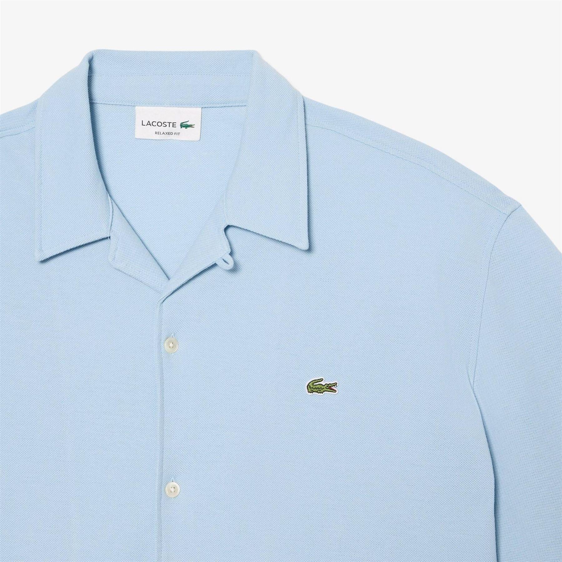 Lacoste Short Sleeve Plain Shirt