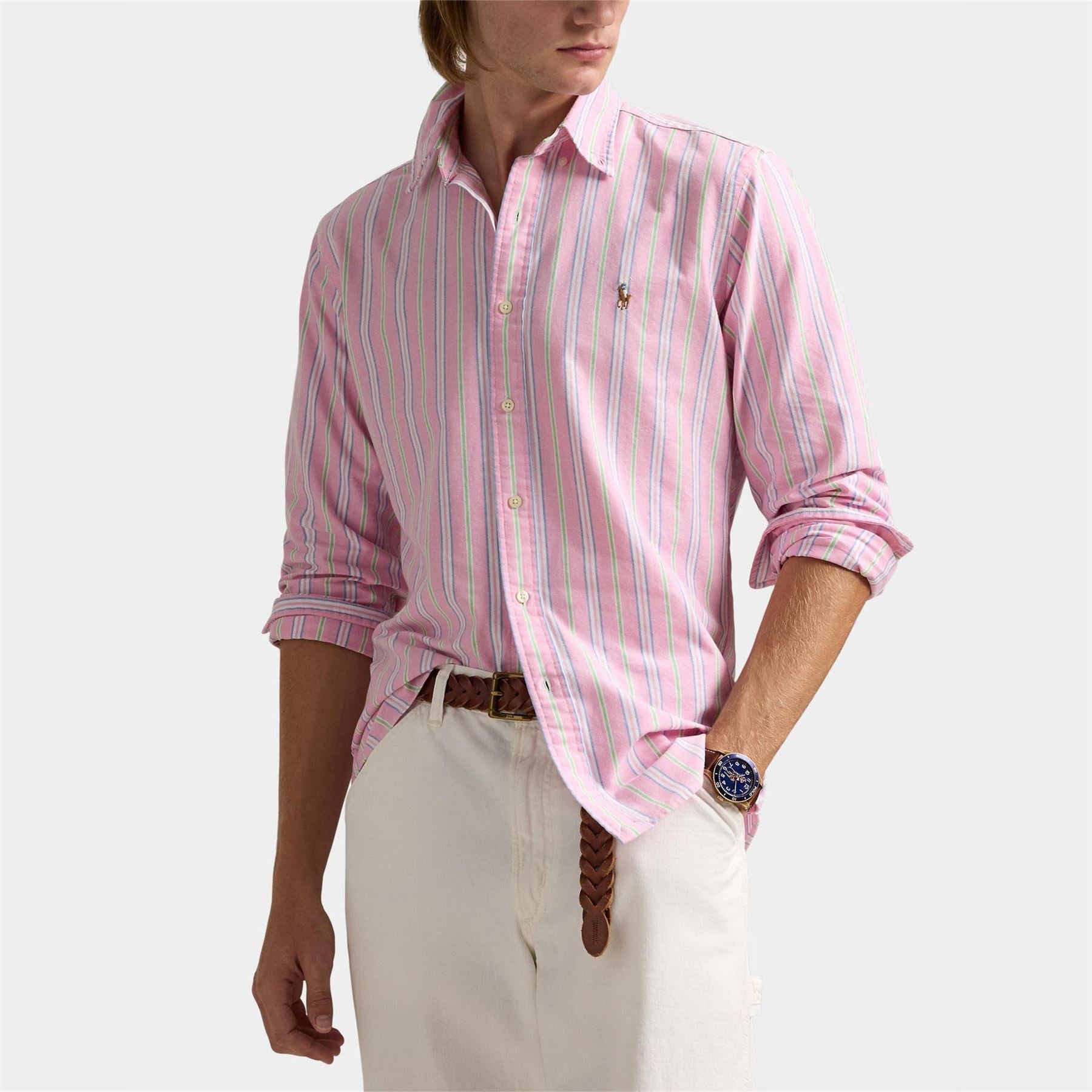 Polo Ralph Lauren Coloured Striped Poplin Shirt