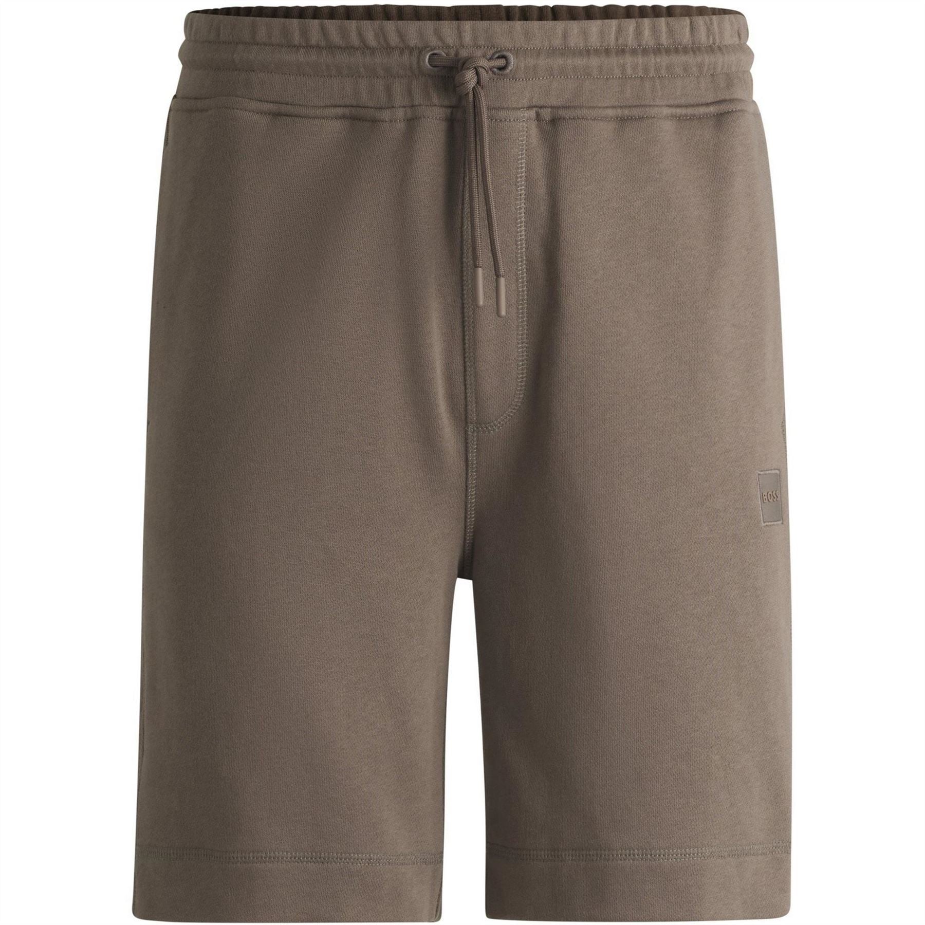 Boss Orange Mid Length Elasticated Drawstring Fleece Shorts
