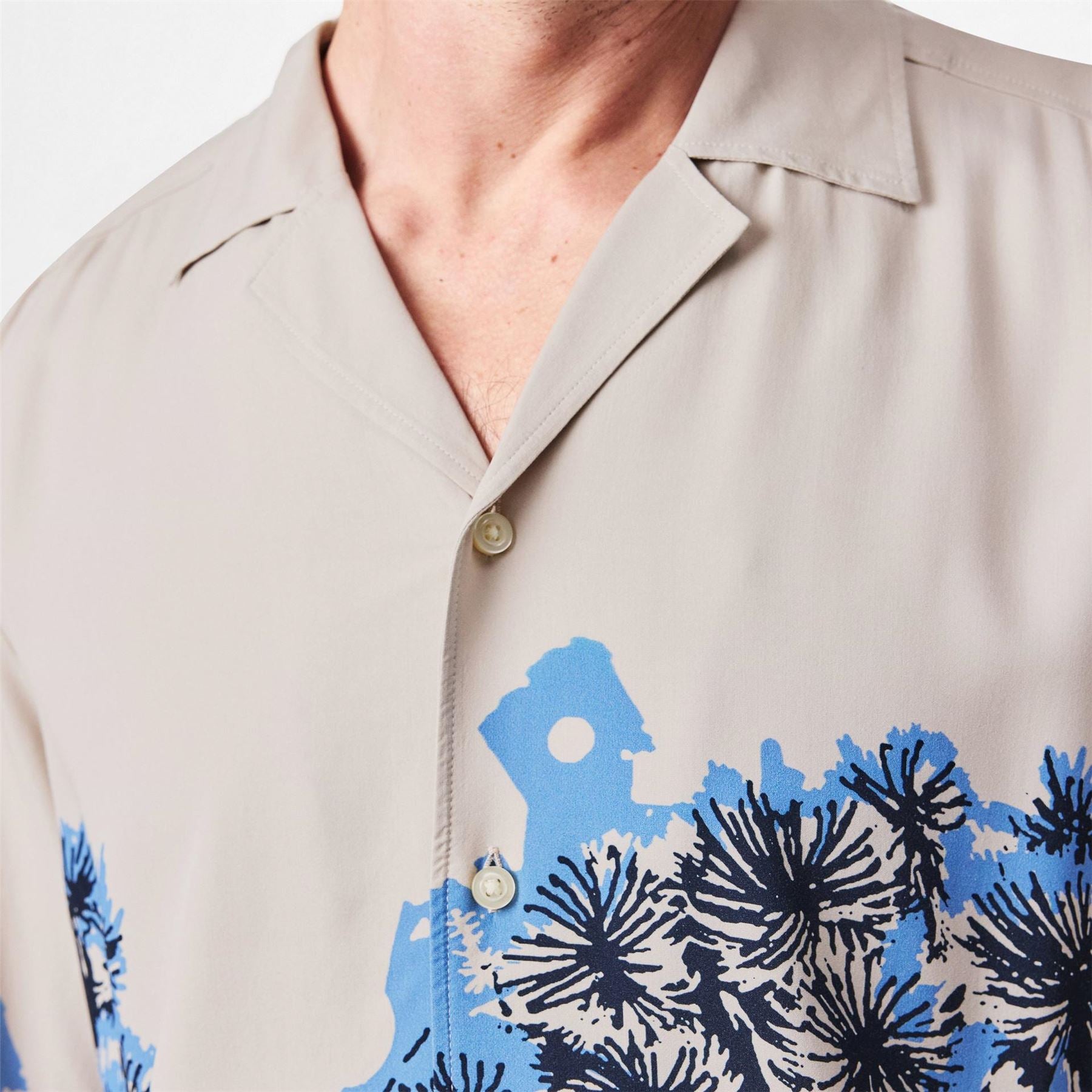 Boss Rayer M Patterned Short Sleeve Shirt