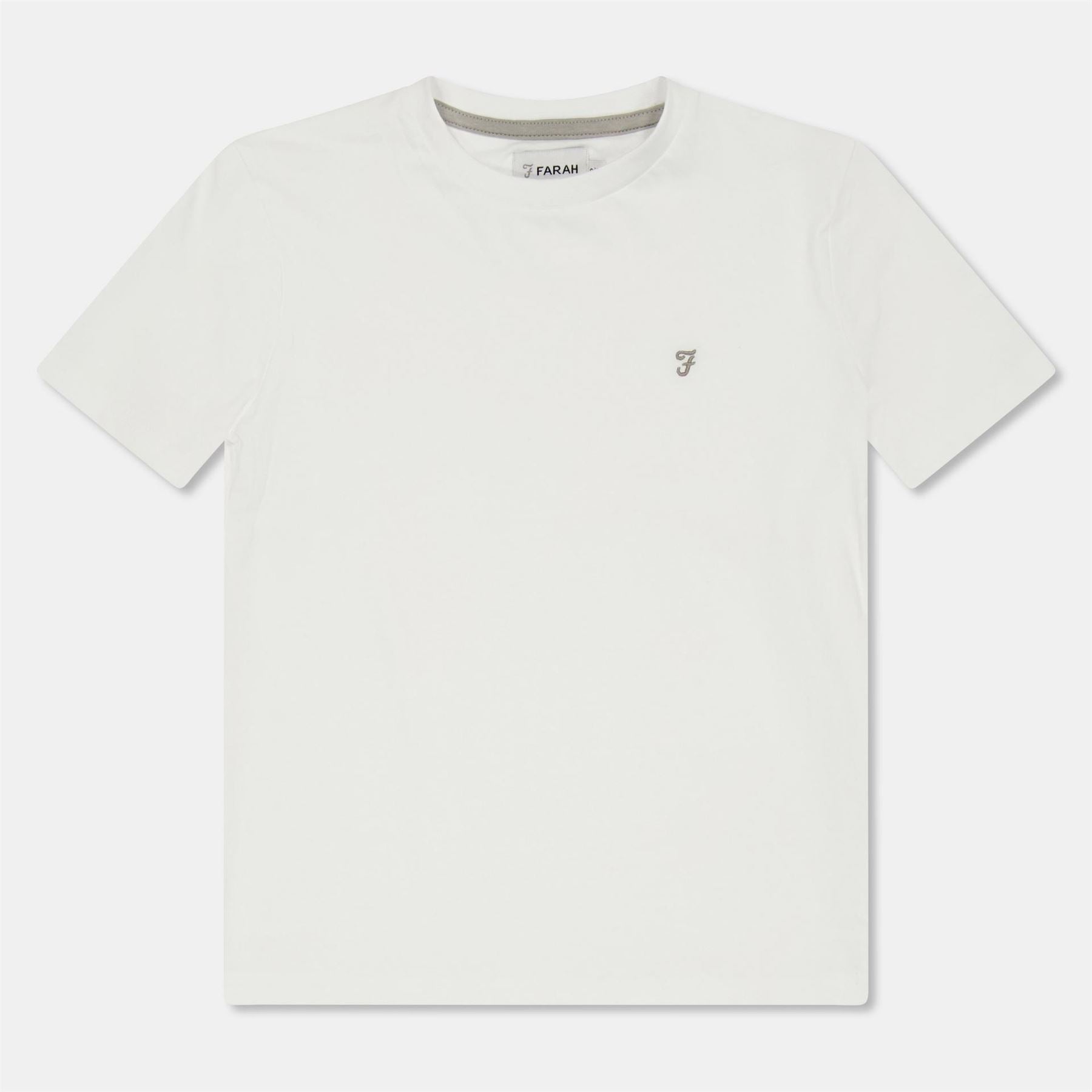 Farah Crew Neck Short Sleeve Regular Fit T-Shirt
