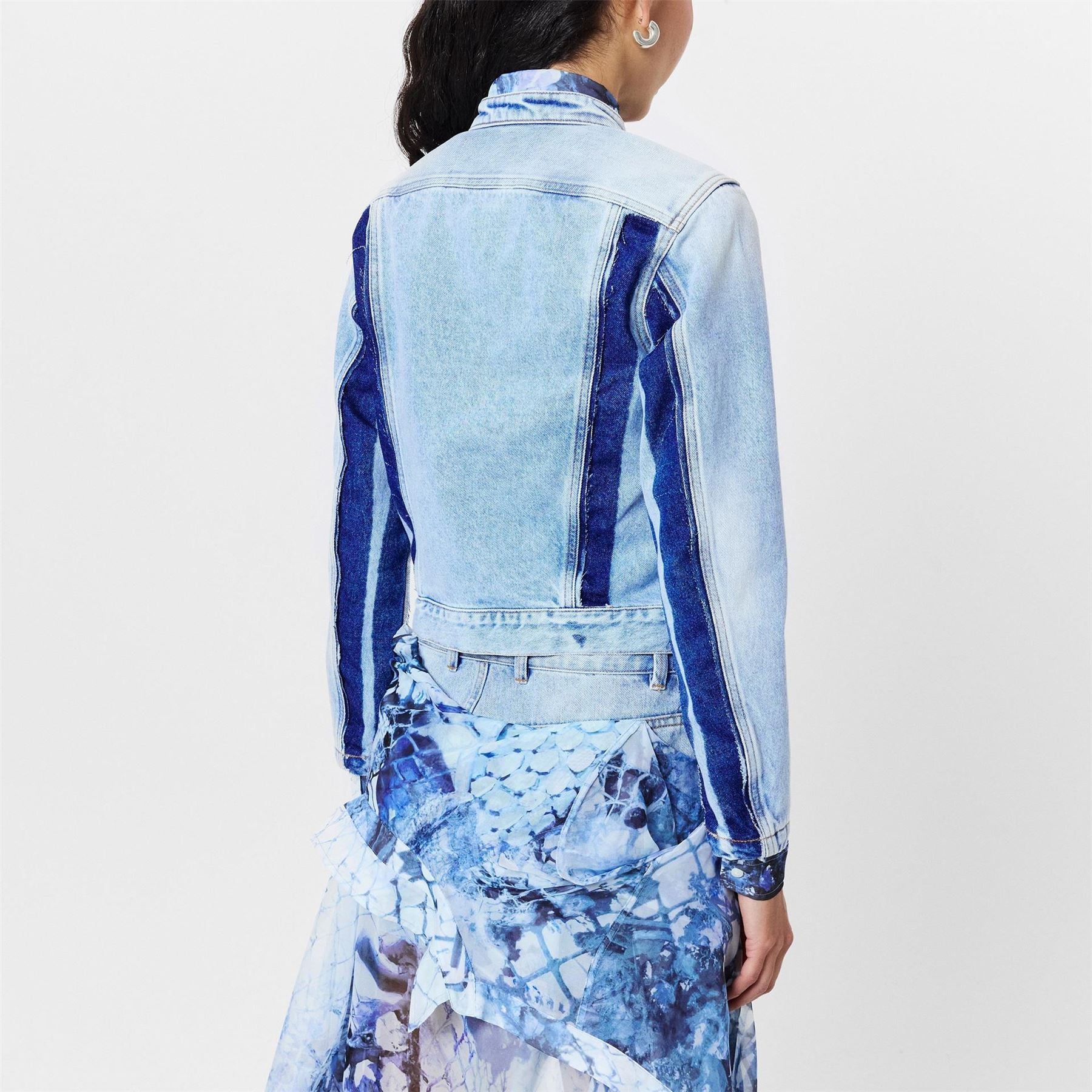 Diesel De-Glory Stone Wash Denim Jacket