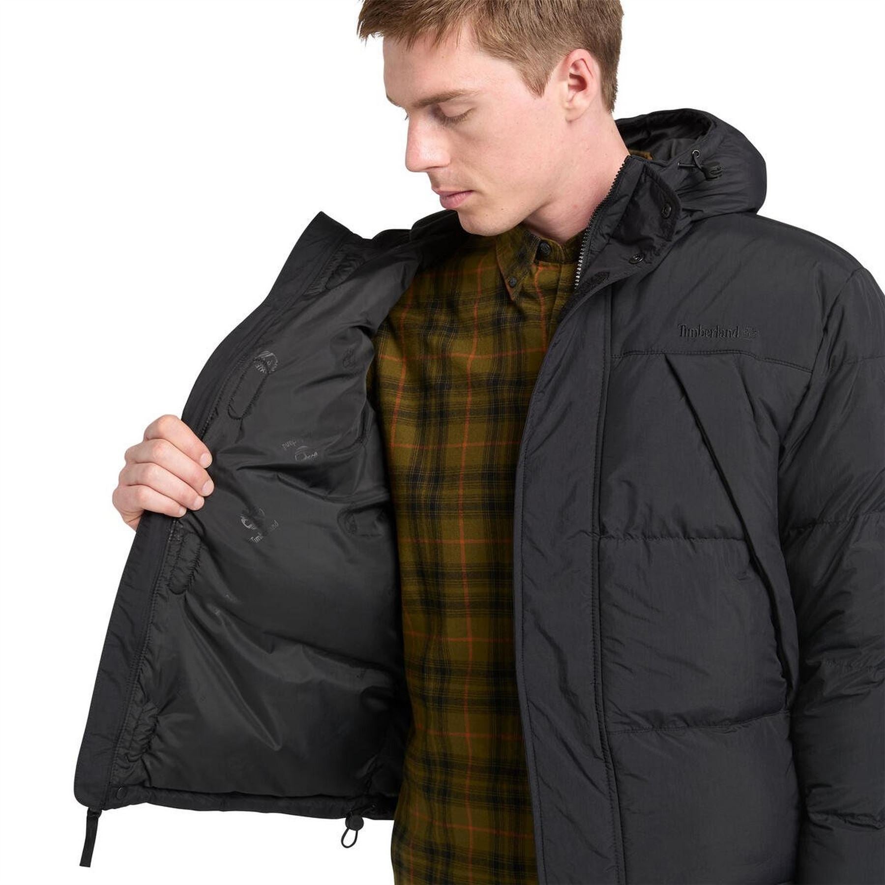 Timberland Hooded Water Repellent Puffer Jacket