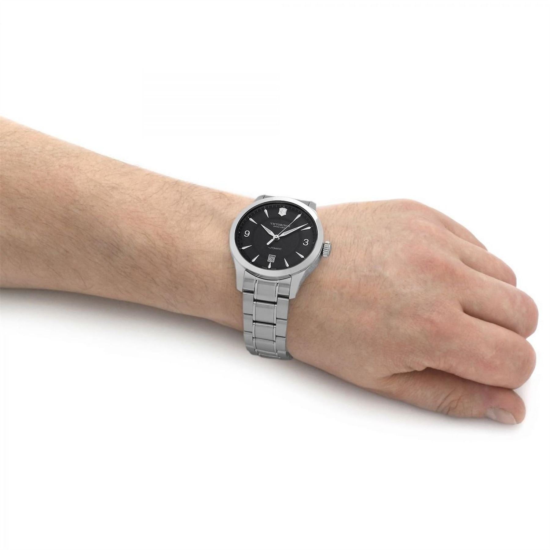 Victorinox Swiss Army Silver Mechanical 40mm Watch