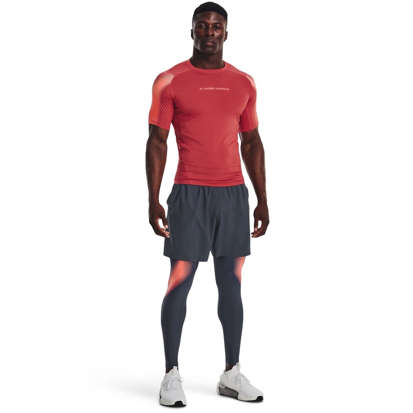 Under Armour HG Armour Compression Fit Crew Neck T-Shirt