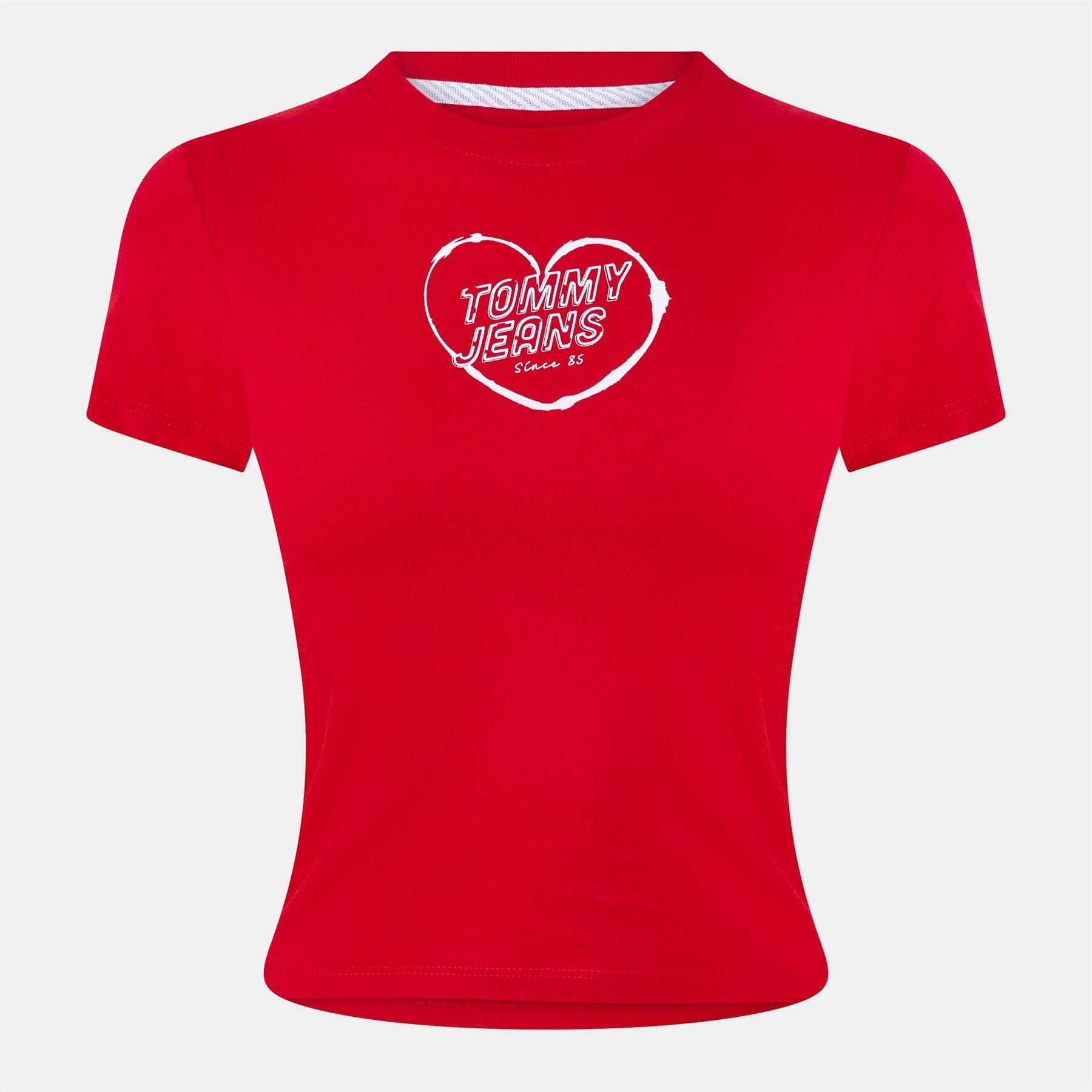 Tommy Jeans Heart Graphic Slim Fit T-Shirt