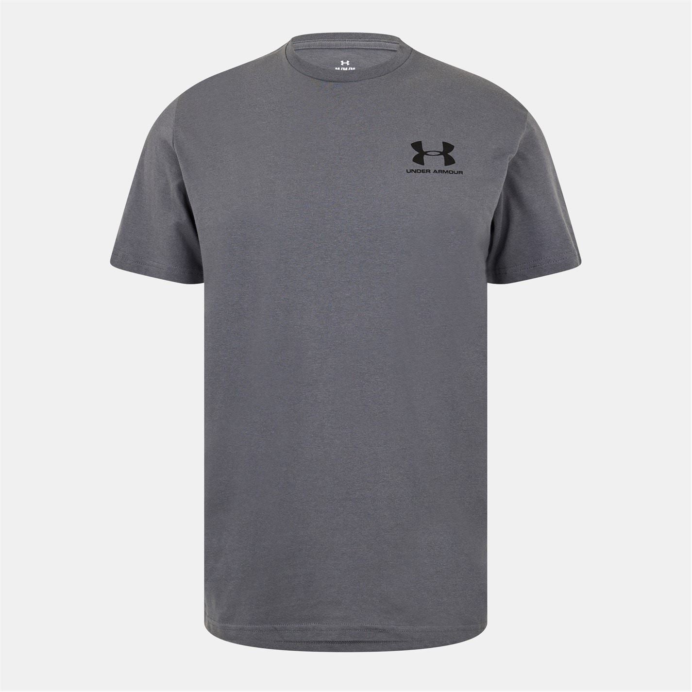 Under Armour Mens Armour Ua Left Chest Logo Short Sleeve