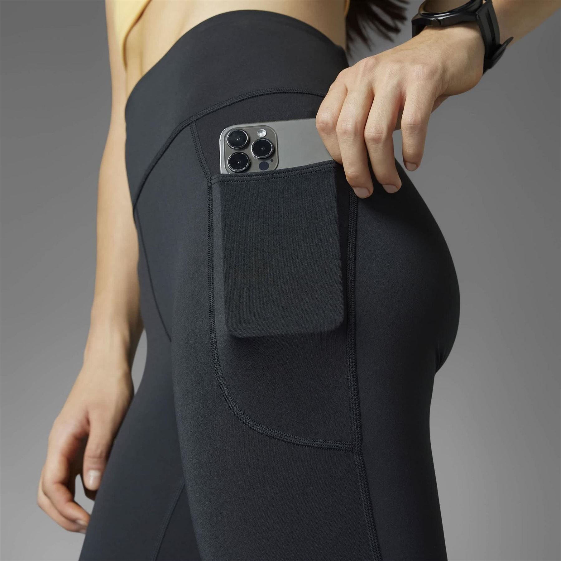 adidas Dailyrun 3S High Rise Patterned Leggings