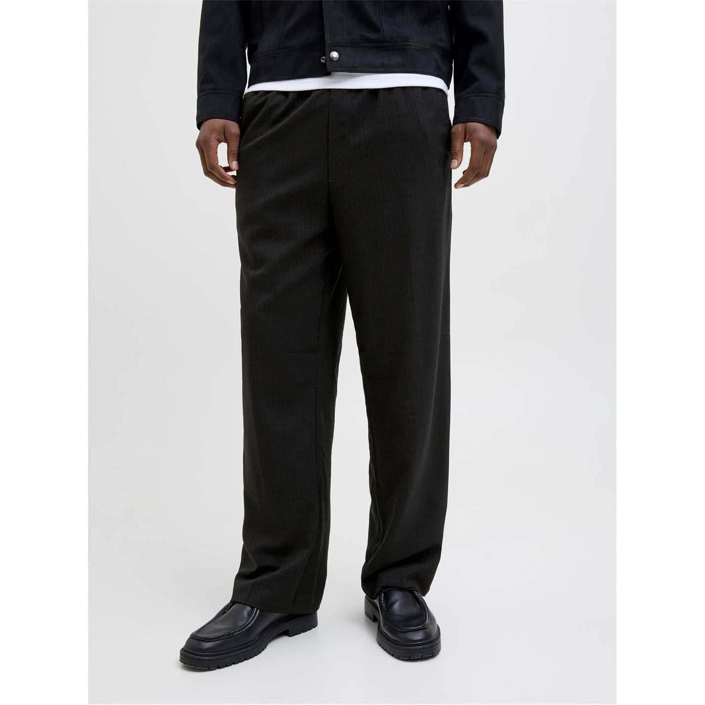 Jack and Jones Bill Solid Patterned Wide Leg Joggers