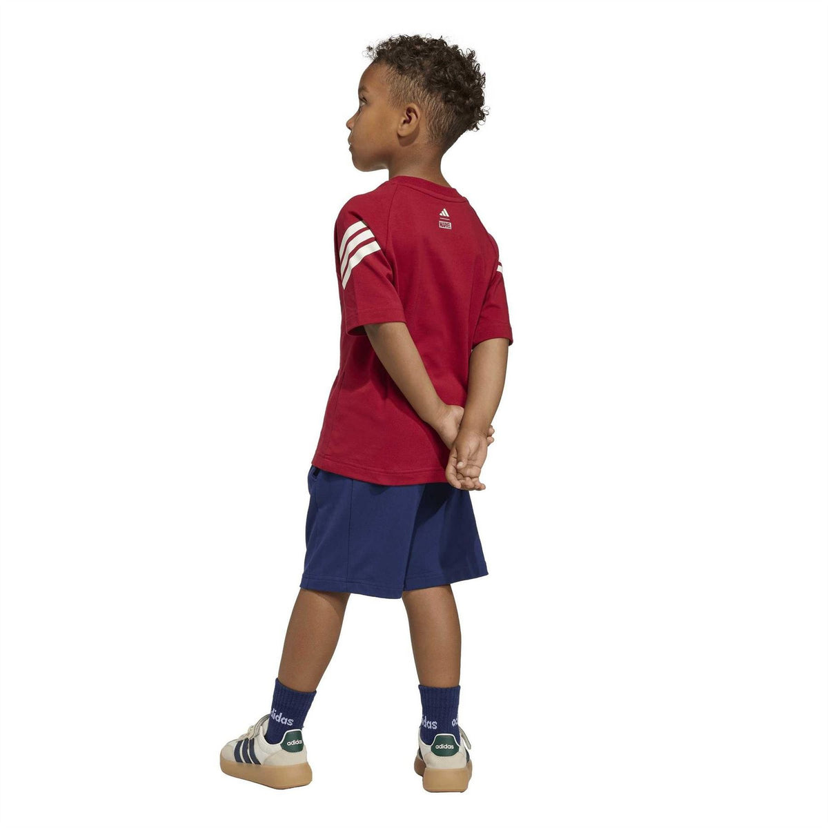 adidas Marvel Spider Man T  Shirt And Shorts Set
