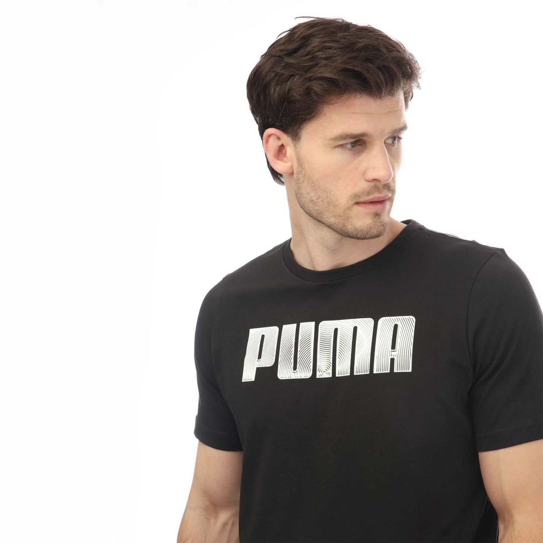 Puma Mens Mass Merchants Style Tee T-Shirt