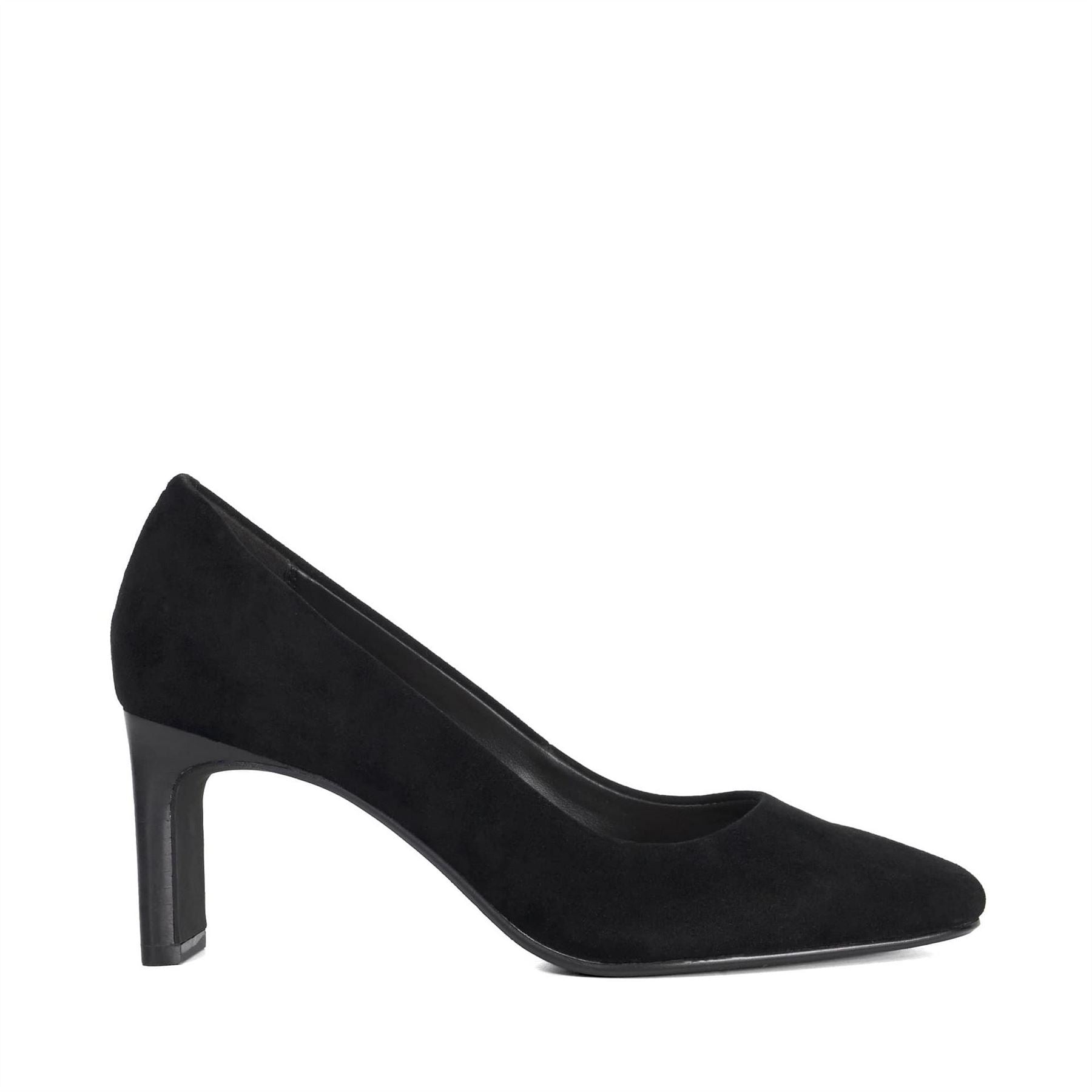 Dune London Begin High Heel Almond Toe Court Shoes