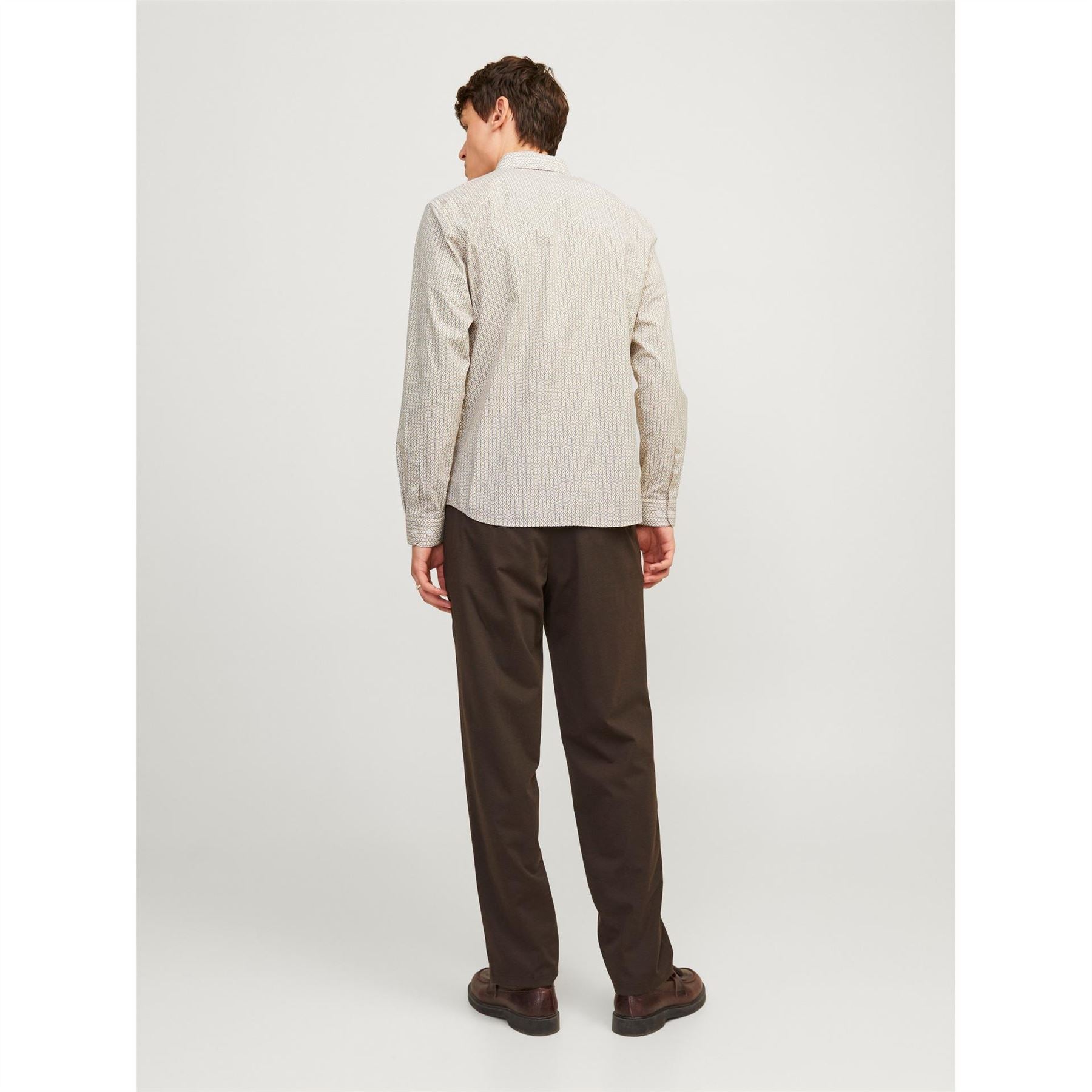 Jack and Jones All Over Print Slim Fit Dress Shirt