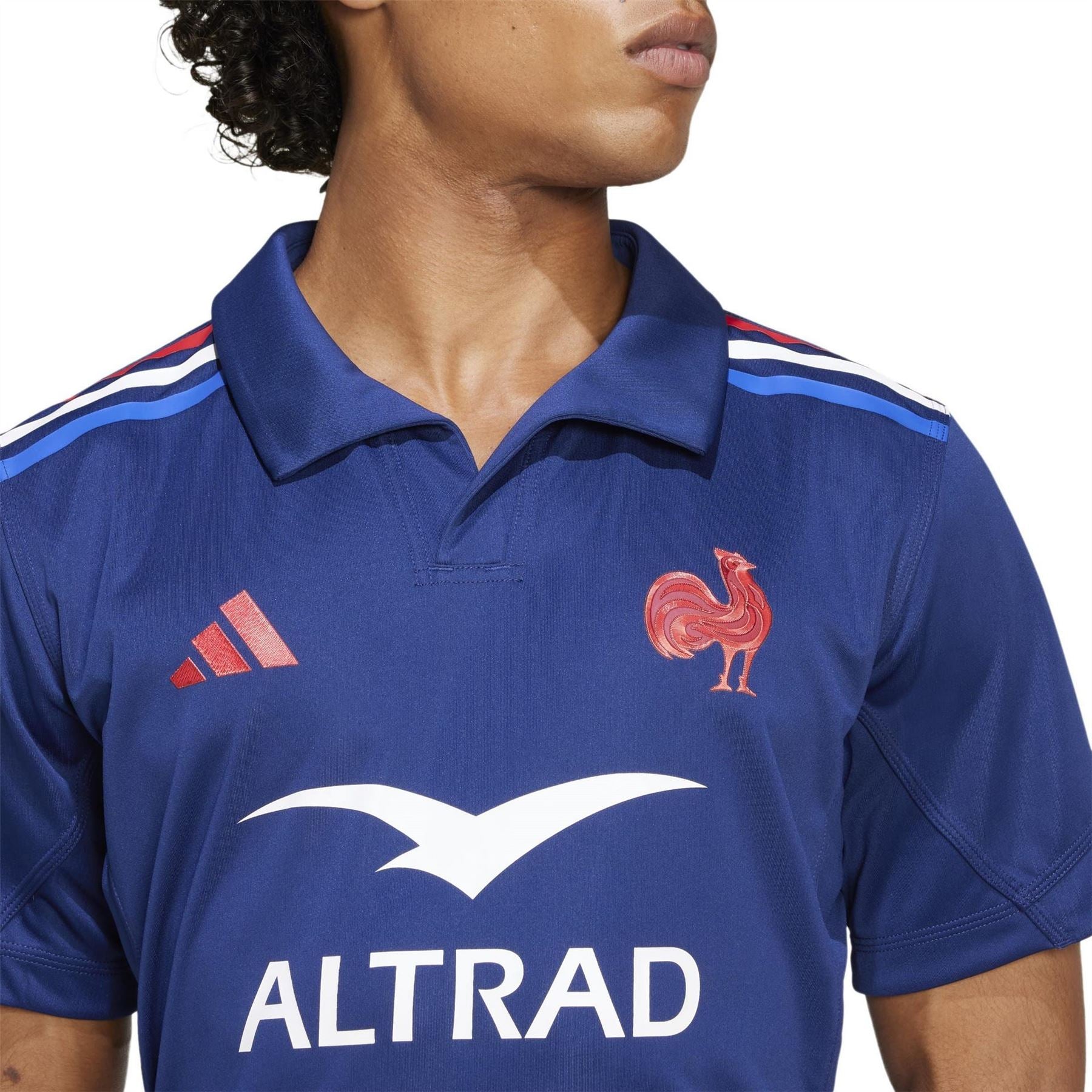 adidas France Rugby Home Performance Shirt 2024 Adults