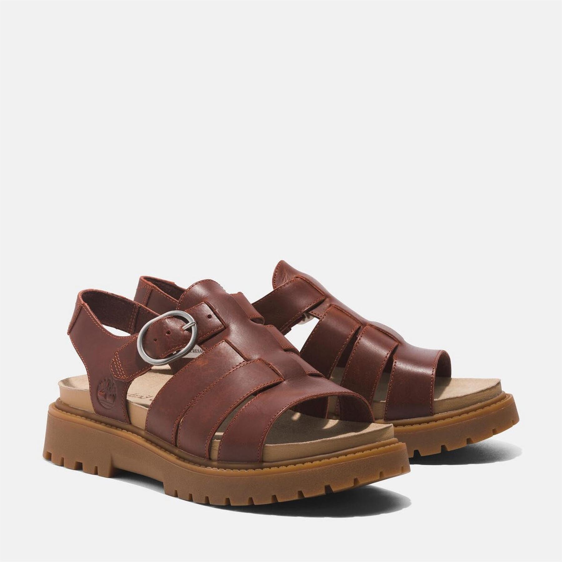 Timberland Clairemont Way Woven Fisherman Flat Sandals