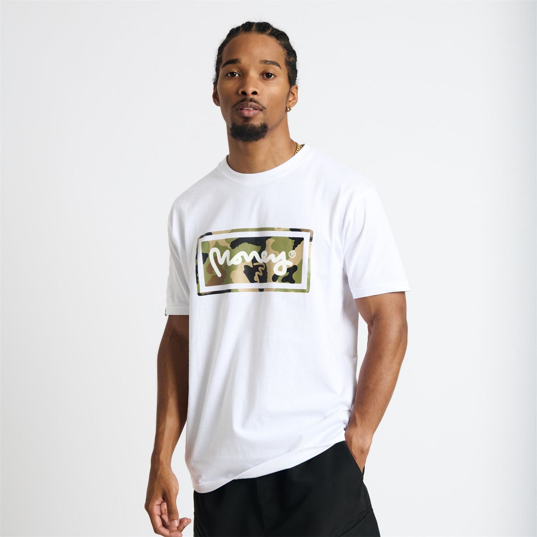 Money Camo Box T-Shirts 3pk