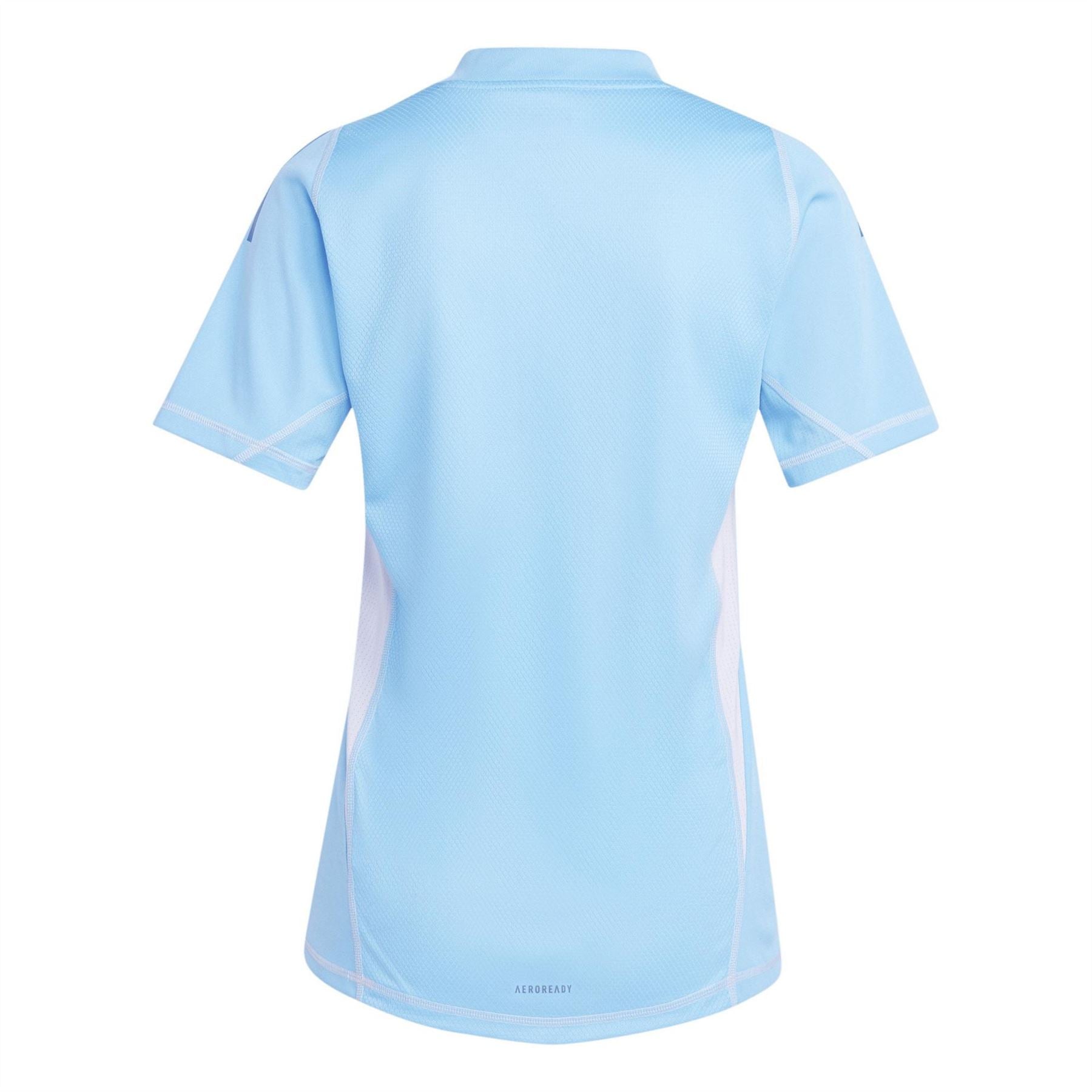 adidas Printed Logo Mock Neck Raglan Sleeve Jersey T-Shirt
