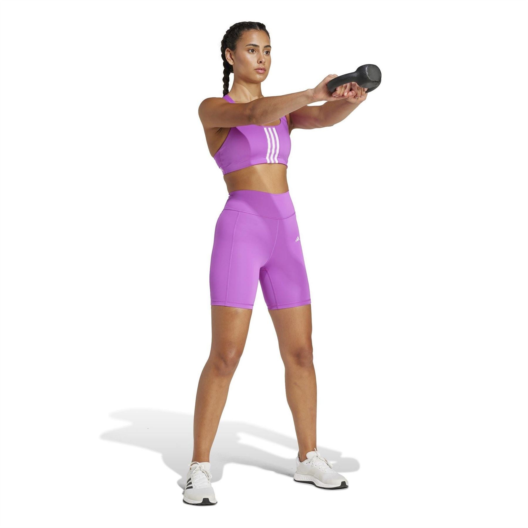 adidas Womens Optime 7 Inch Leggings