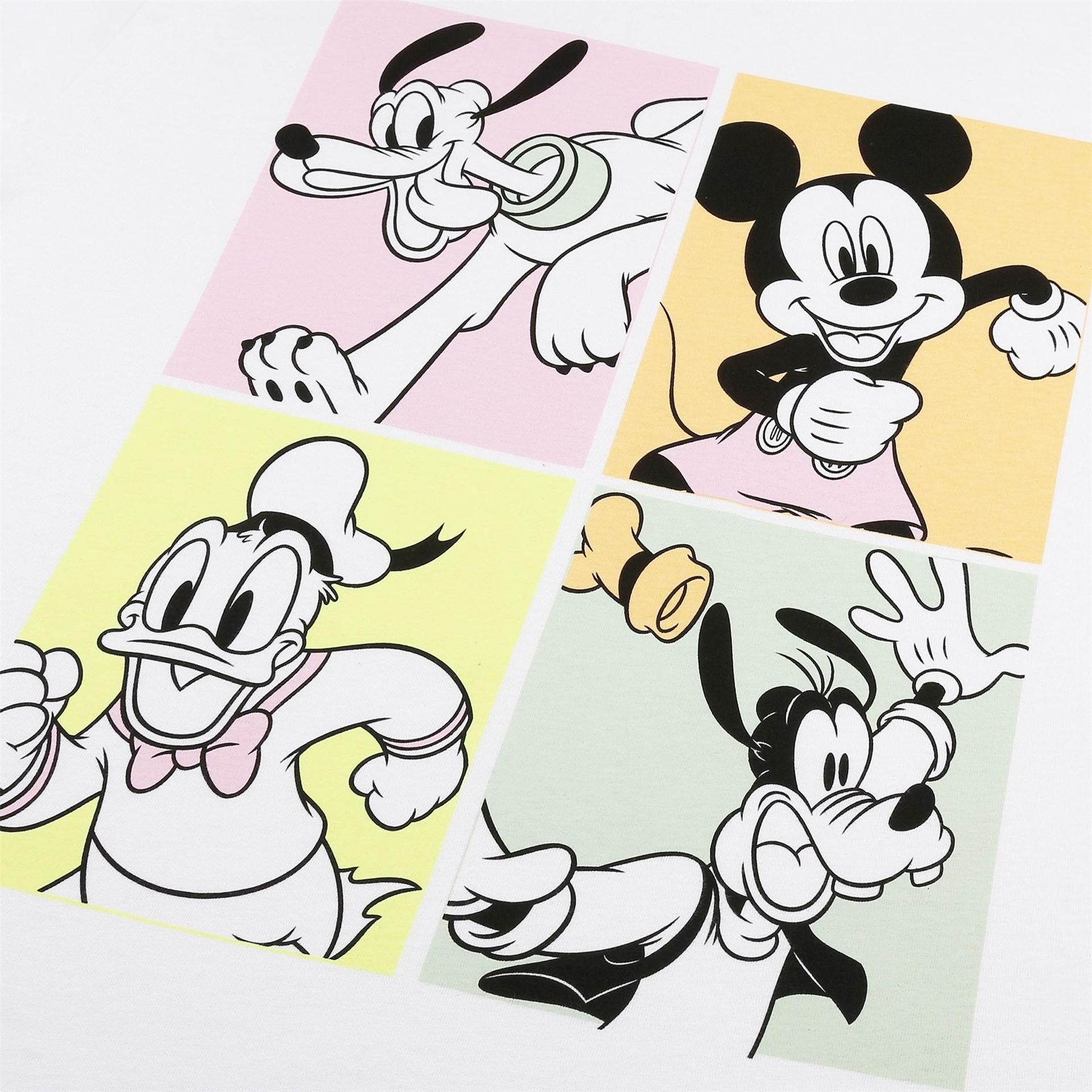 Disney Mickey Mouse Regular Fit Crew Neck T-Shirt
