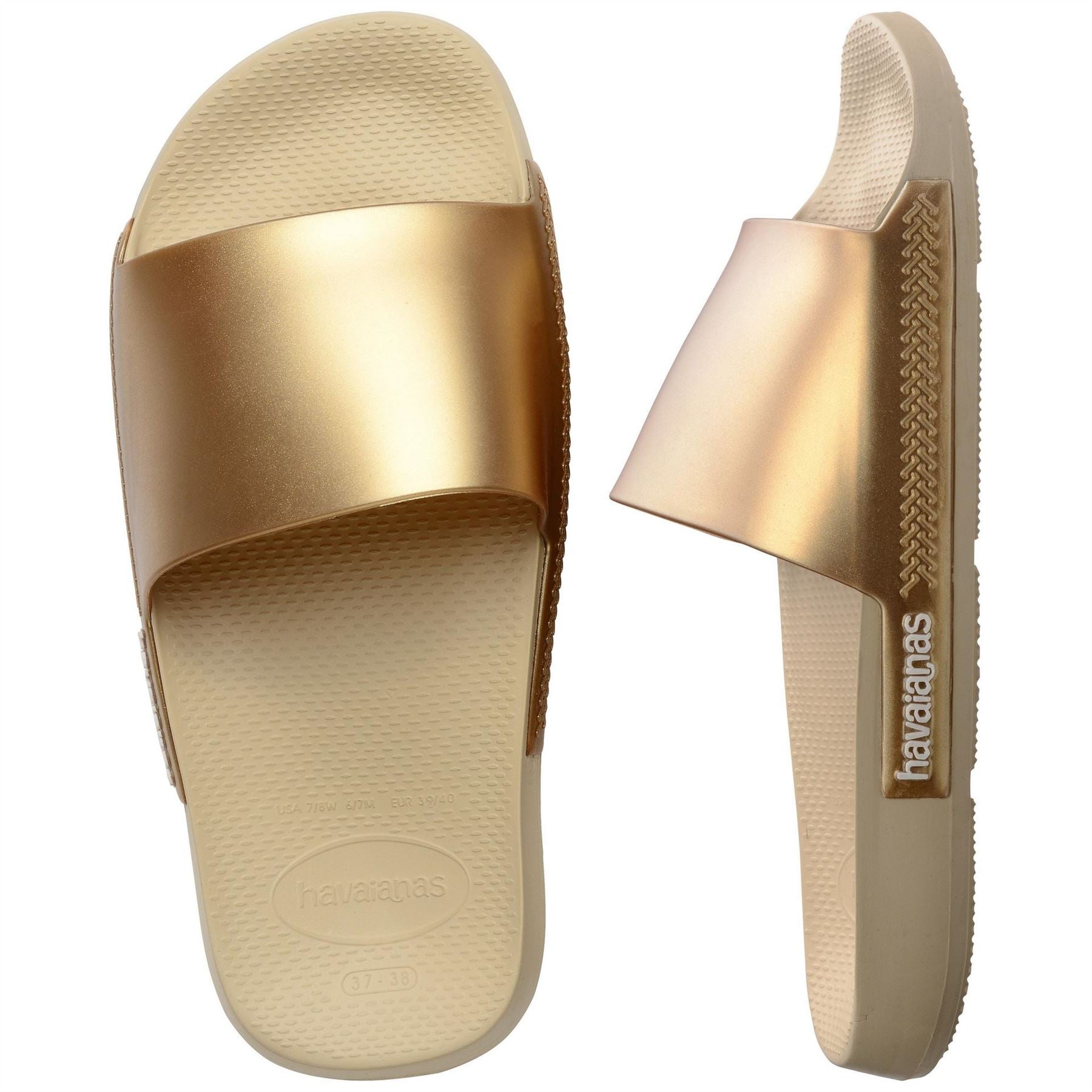 Havaianas Kids Classic Metallic Sand Flip Flops