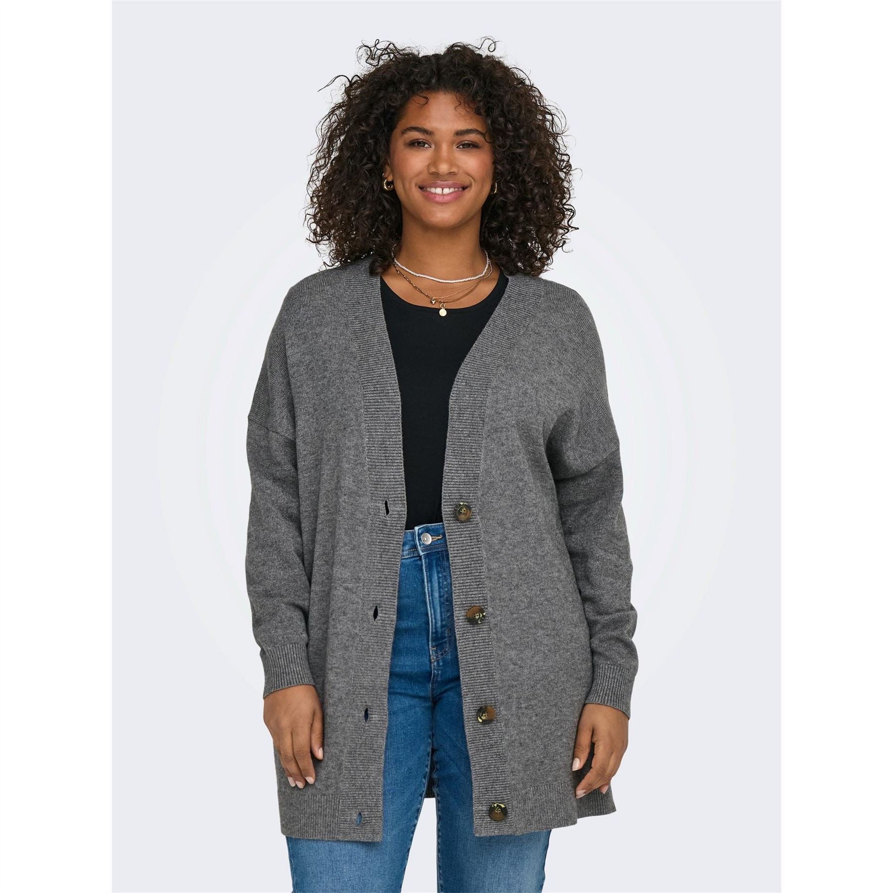 Only Relaxed Fit V-Neck Cardigan