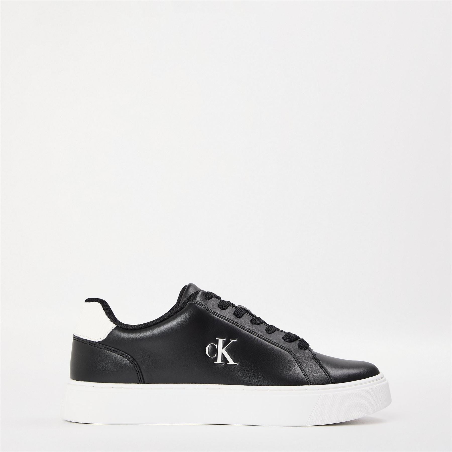 Calvin Klein Classic Cup Logo Print Low Top Sneakers