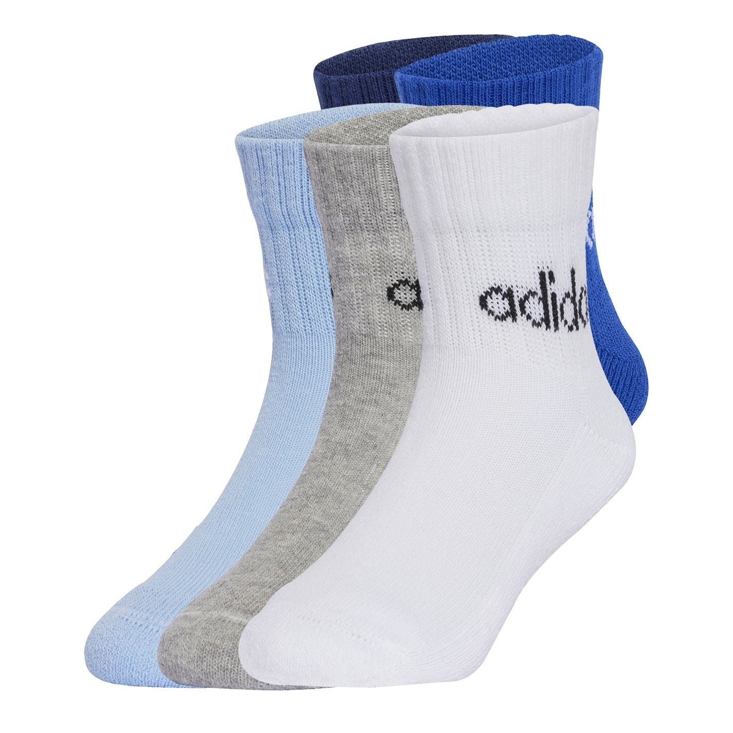 adidas Linear Ankle Socks 5 Pairs Kids